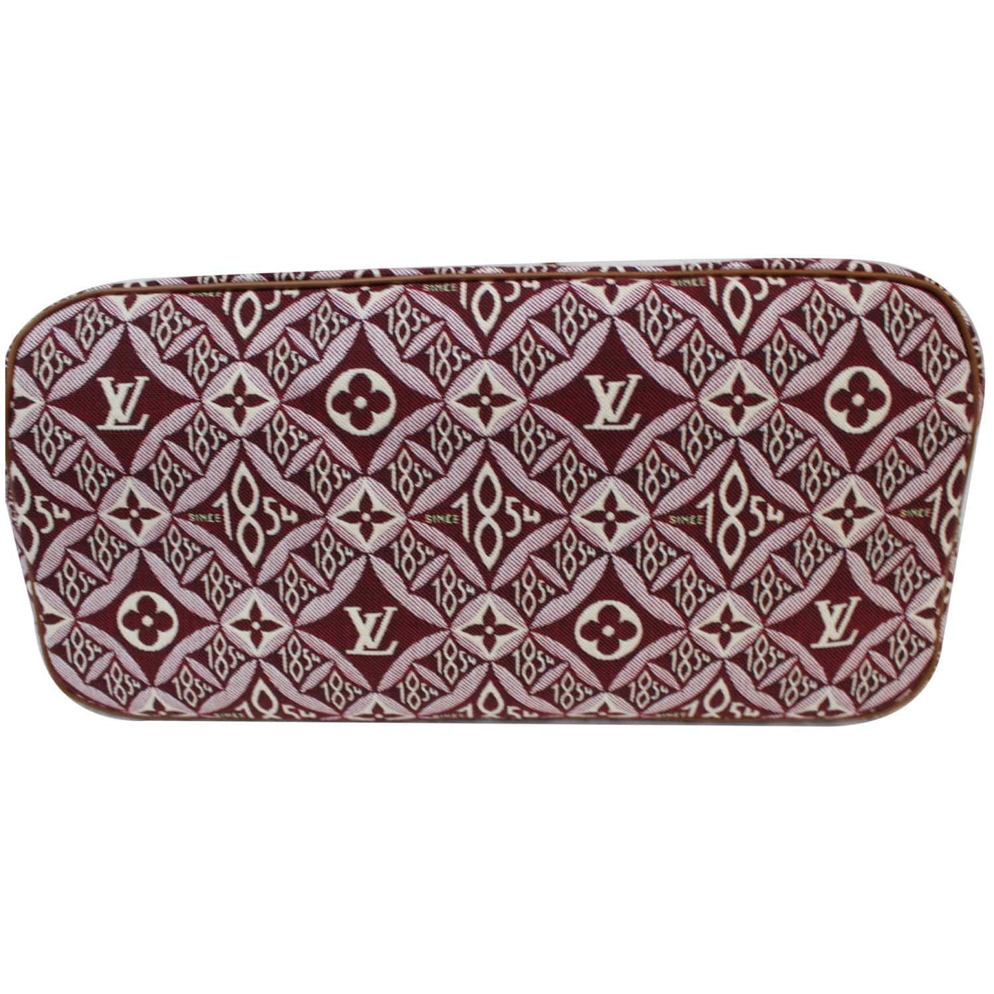 LOUIS VUITTON  Neverfull MM Since 1854 Jacquard Shoulder Bag Bordeaux Red