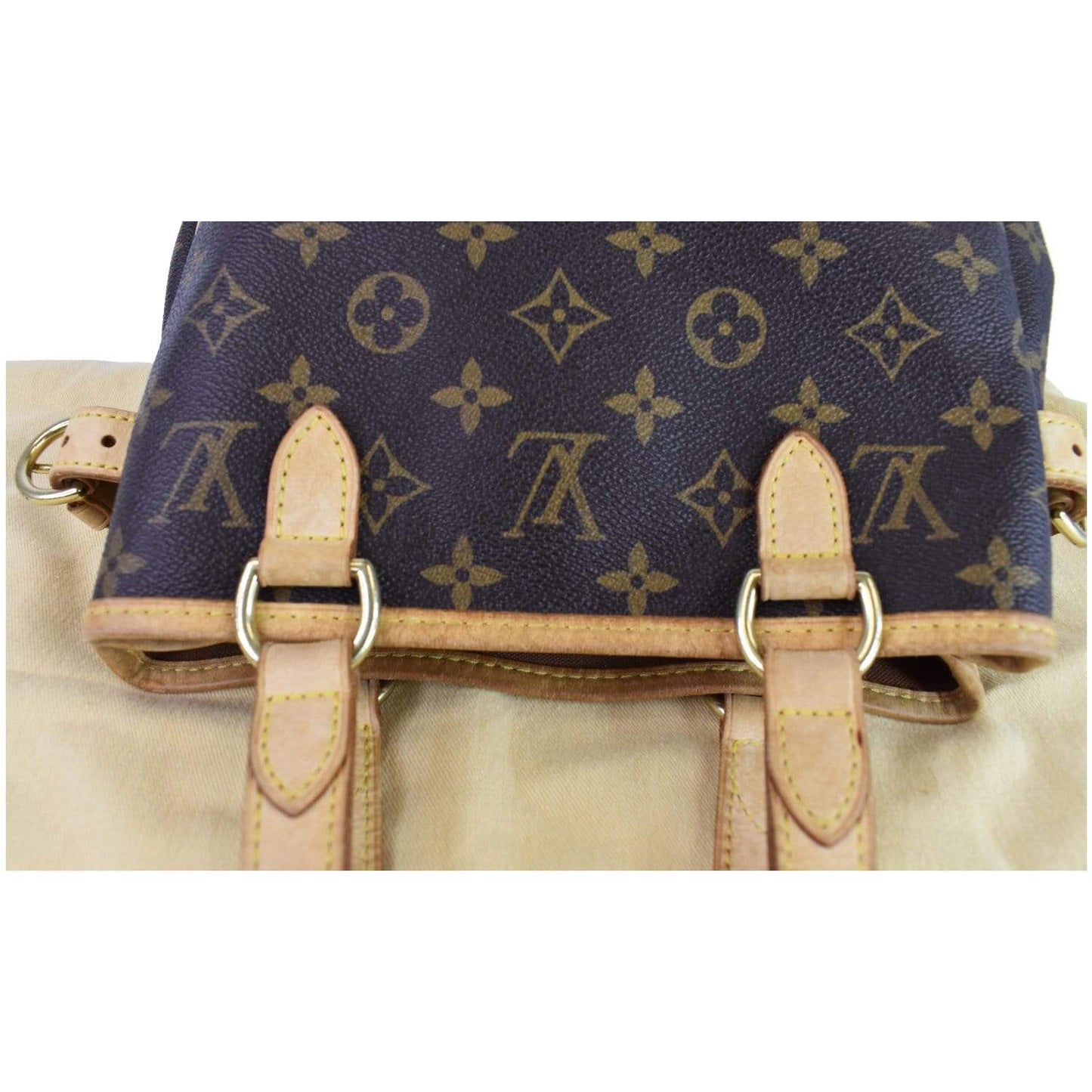LOUIS VUITTON Batignolles Vertical Monogram Canvas Tote Bag Brown - 25% OFF