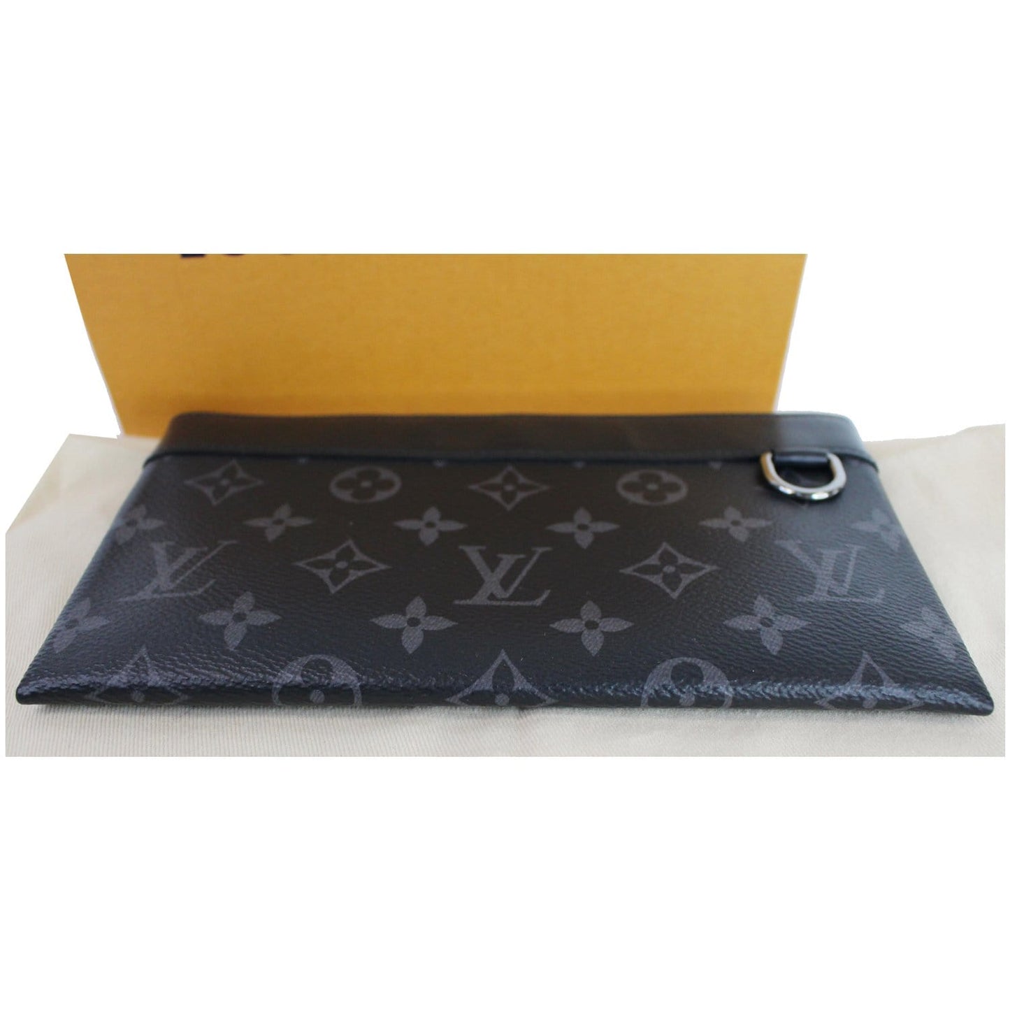 LOUIS VUITTON Discovery Pochette PM Monogram Eclipse Pouch Black
