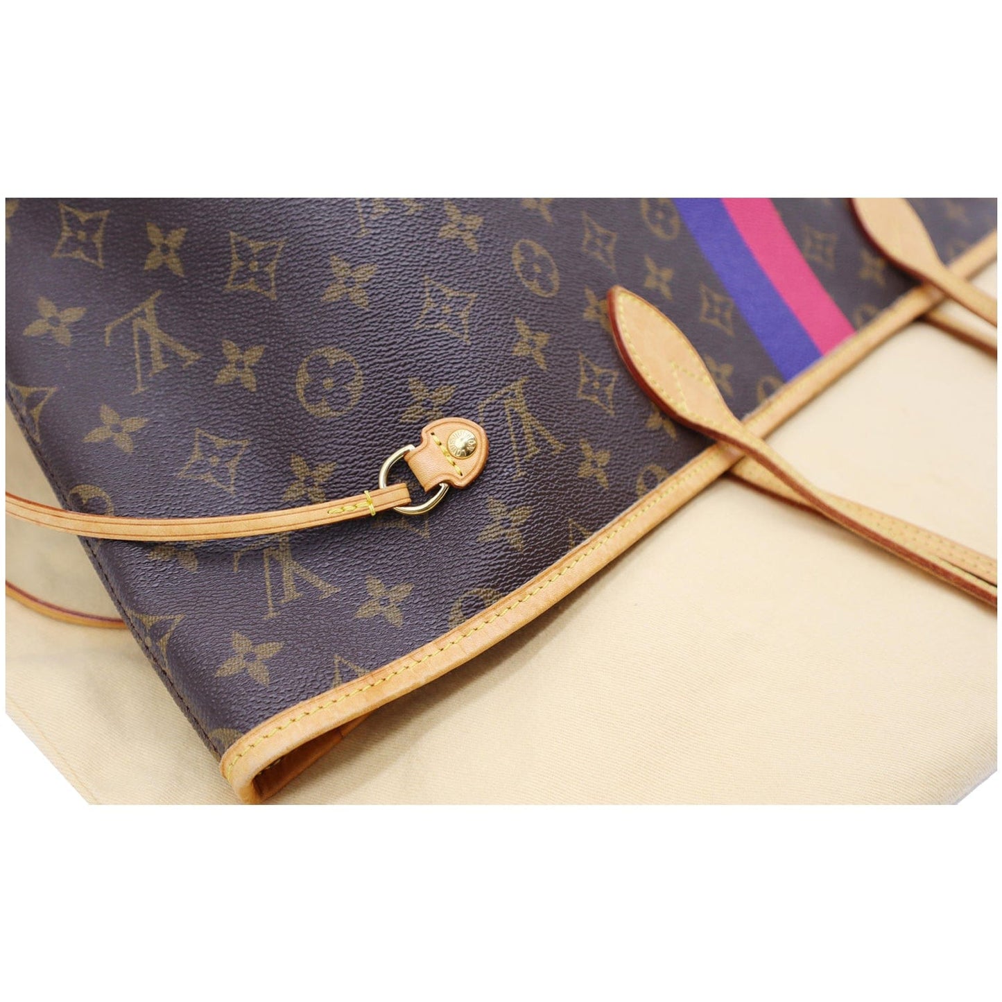 LOUIS VUITTON Neverfull GM My LV Heritage Monogram Canvas Tote Bag Brown