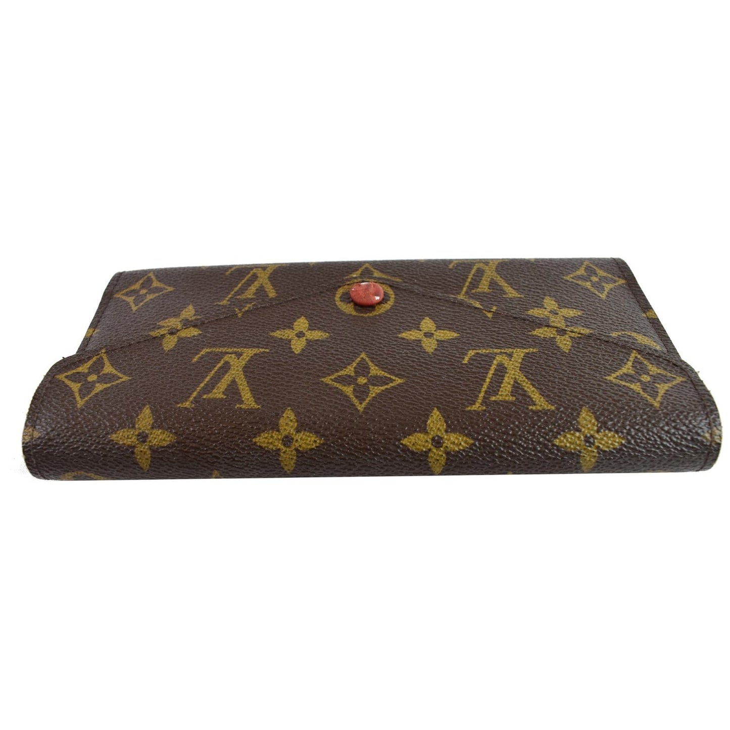 LOUIS VUITTON Josephine Monogram Canvas Wallet Brown