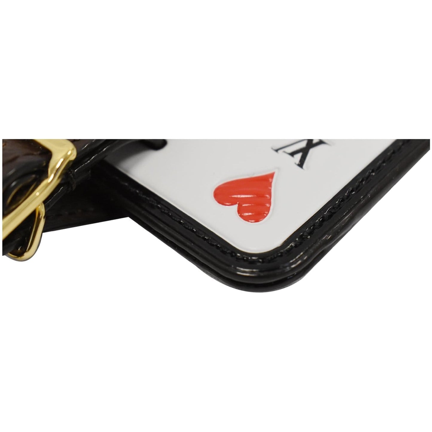 LOUIS VUITTON Game On Monogram Canvas Luggage Tag Bag Charm Brown - Final Sale