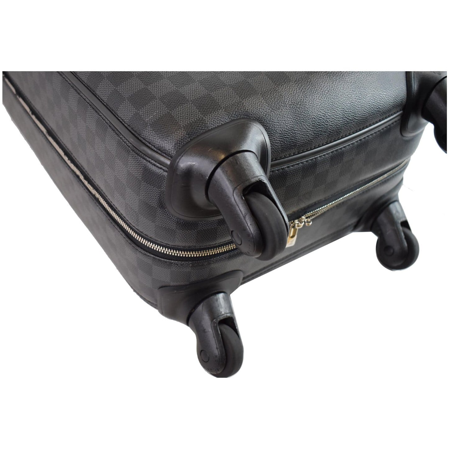 LOUIS VUITTON Zephyr 55 Damier Graphite Rolling Suitcase Luggage Black