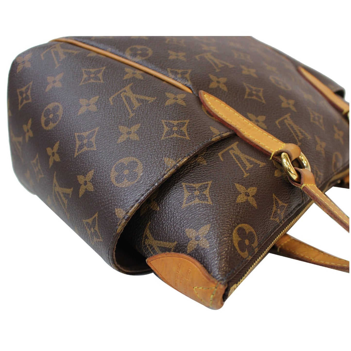 LOUIS VUITTON Totally PM Monogram Canvas Shoulder Bag Brown