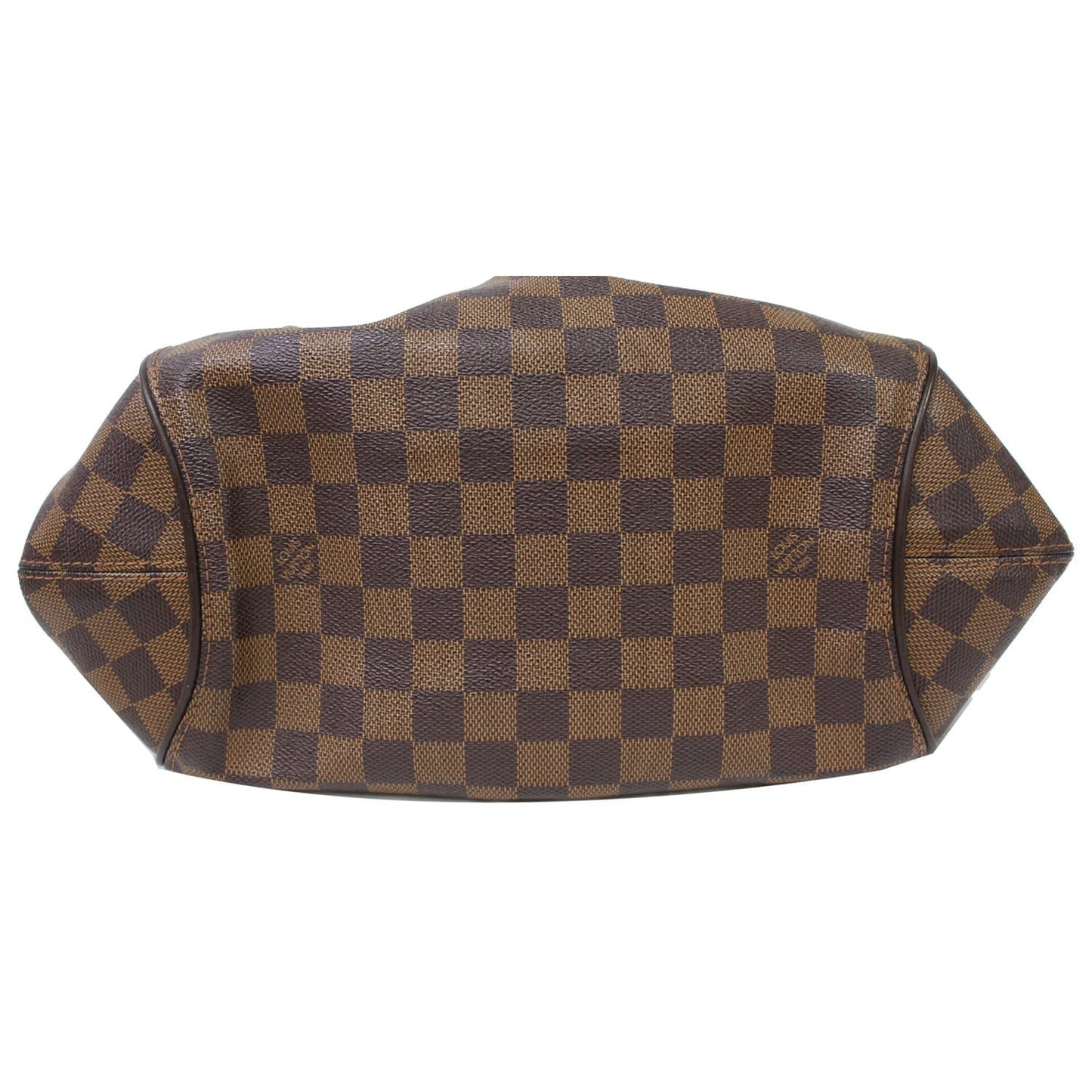 LOUIS VUITTON Sistina MM Damier Ebene Shoulder Bag Brown
