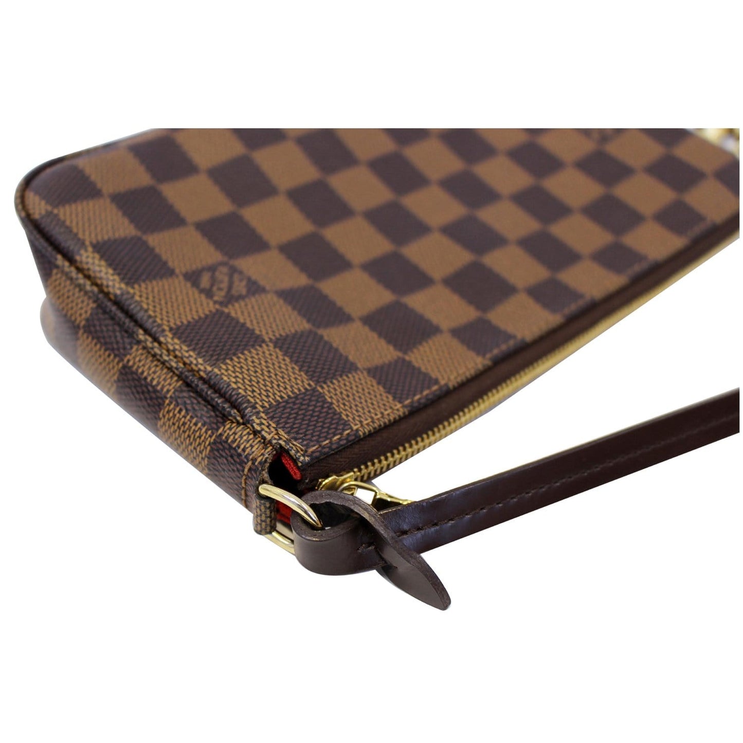 LOUIS VUITTON Pochette Accessoires Damier Ebene Pouch
