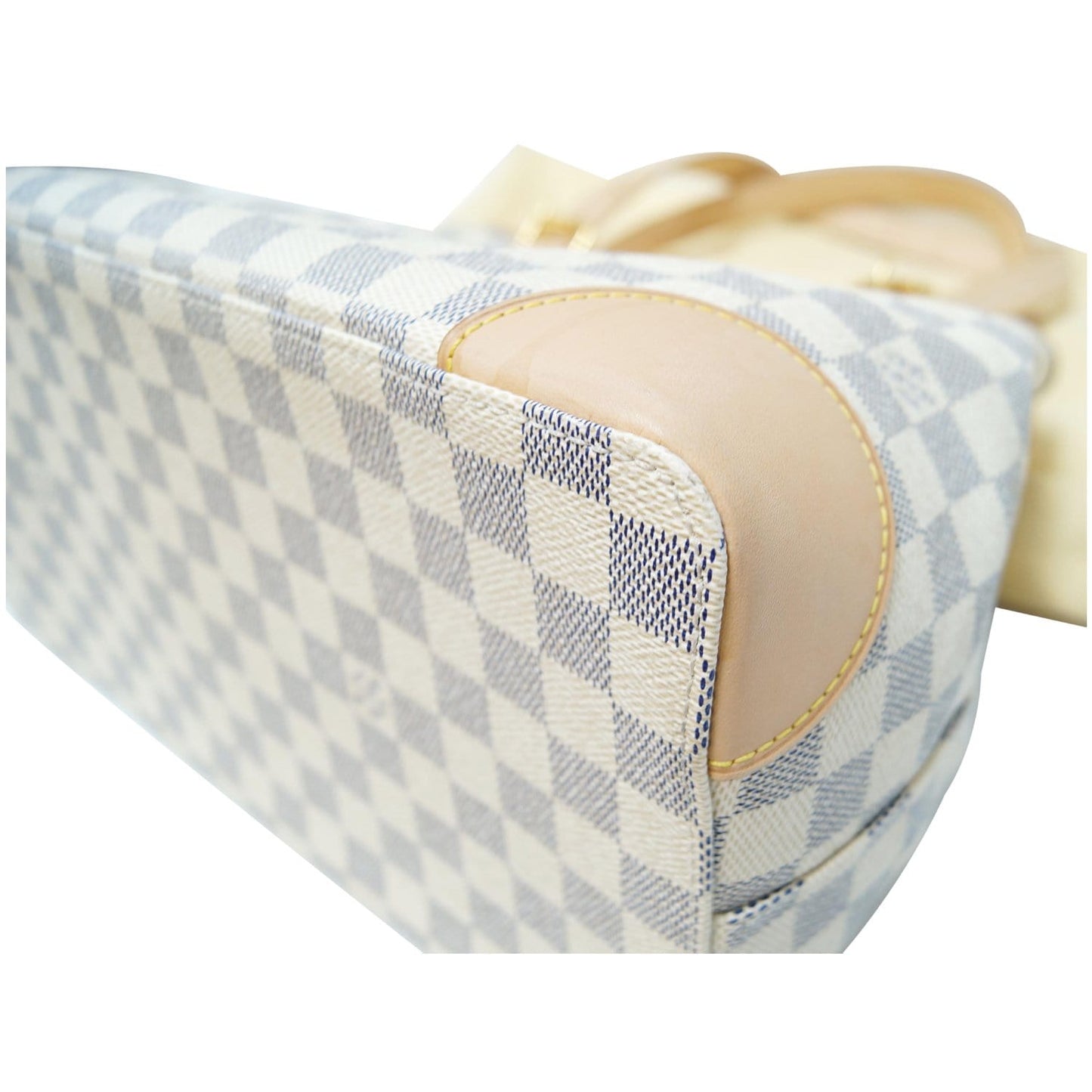 Louis Vuitton Hampstead MM Damier Azur Shoulder Bag