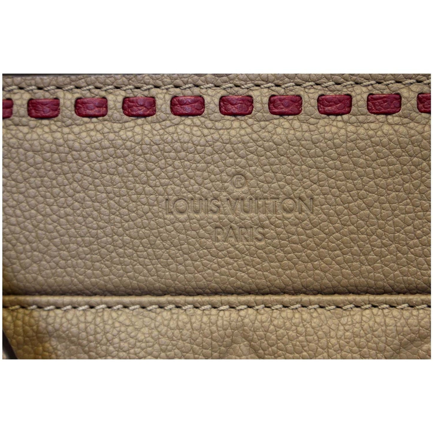 LOUIS VUITTON Vosges MM Empreinte Leather Shoulder Handbag