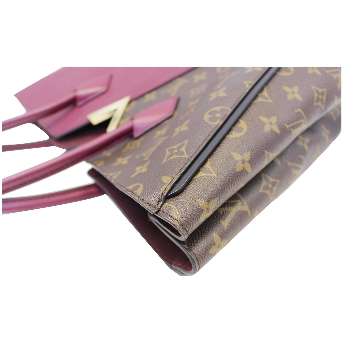LOUIS VUITTON Kimono Monogram Calfskin Tote Bag Aurore