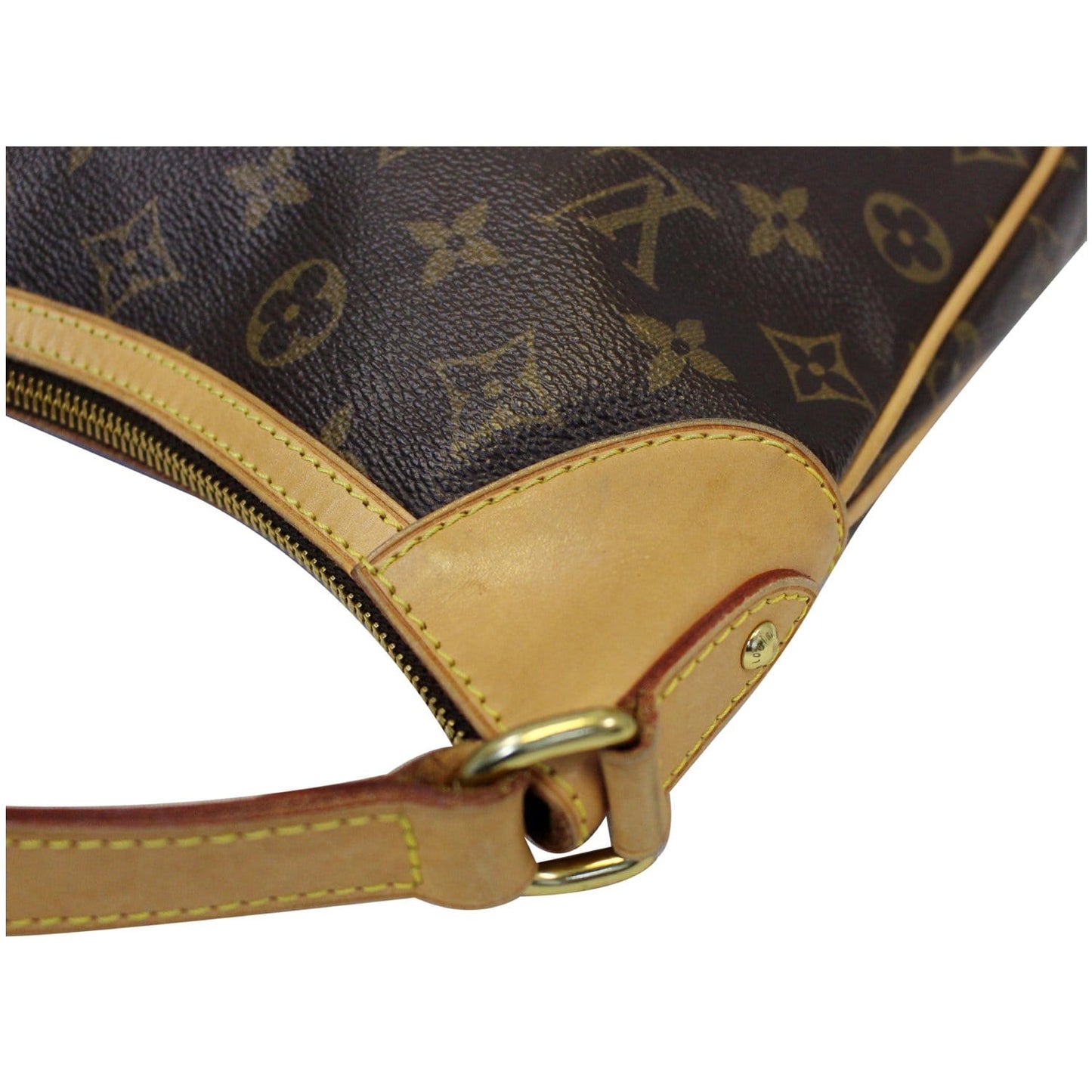 LOUIS VUITTON Odeon PM Monogram Canvas Shoulder Crossbody Bag Brown