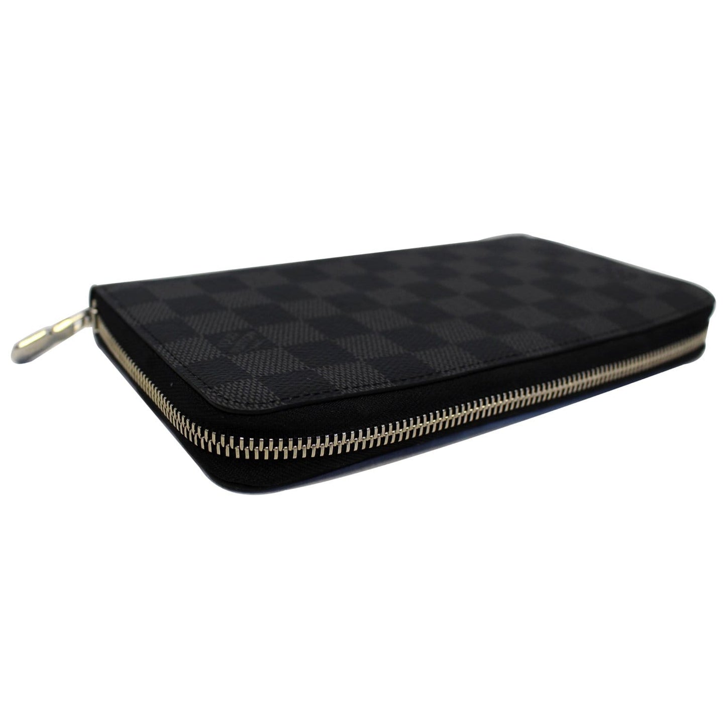 LOUIS VUITTON Zippy Organizer Damier Graphite Wallet Black