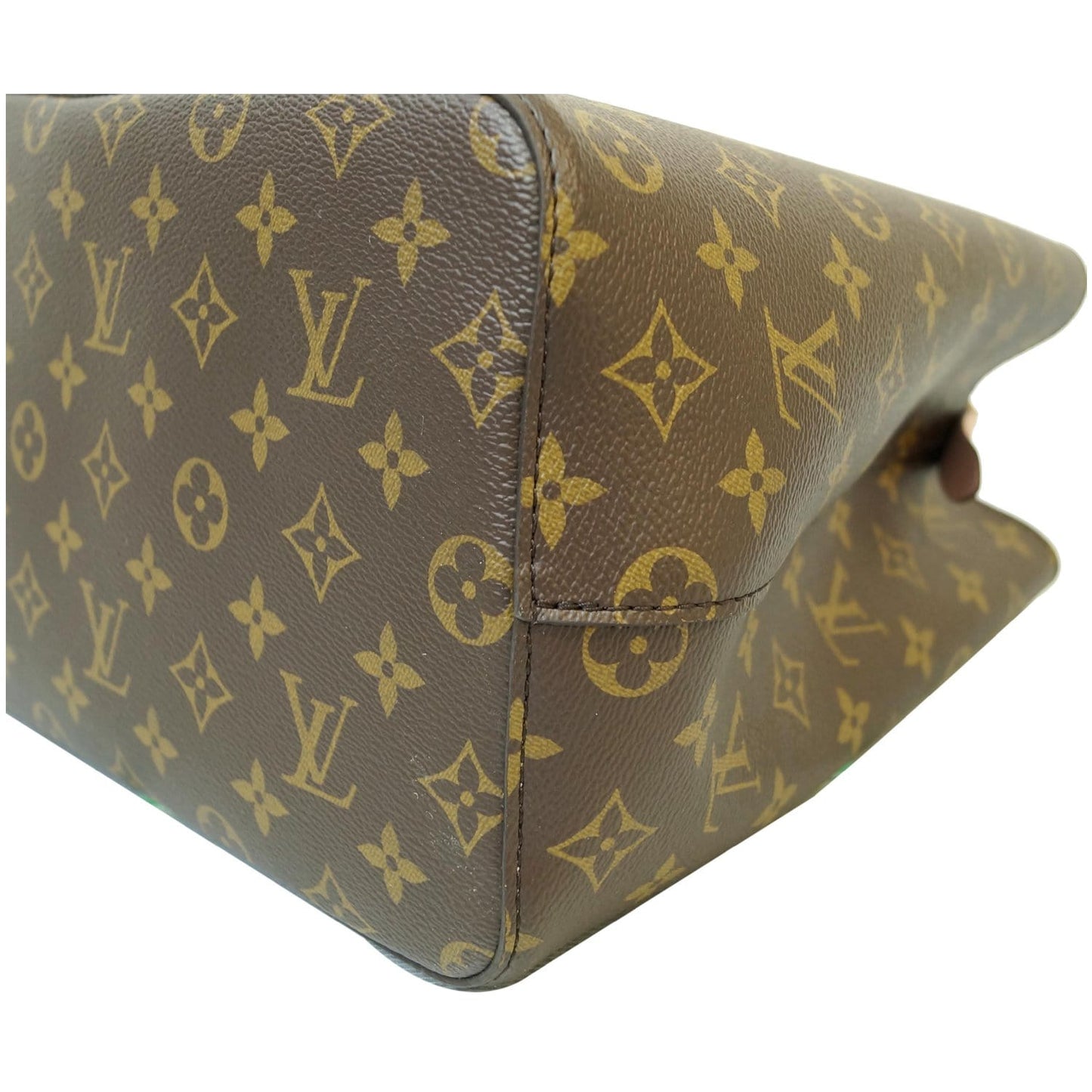 LOUIS VUITTON NeoNoe Monogram Canvas Shoulder Bag Rose Ballerine