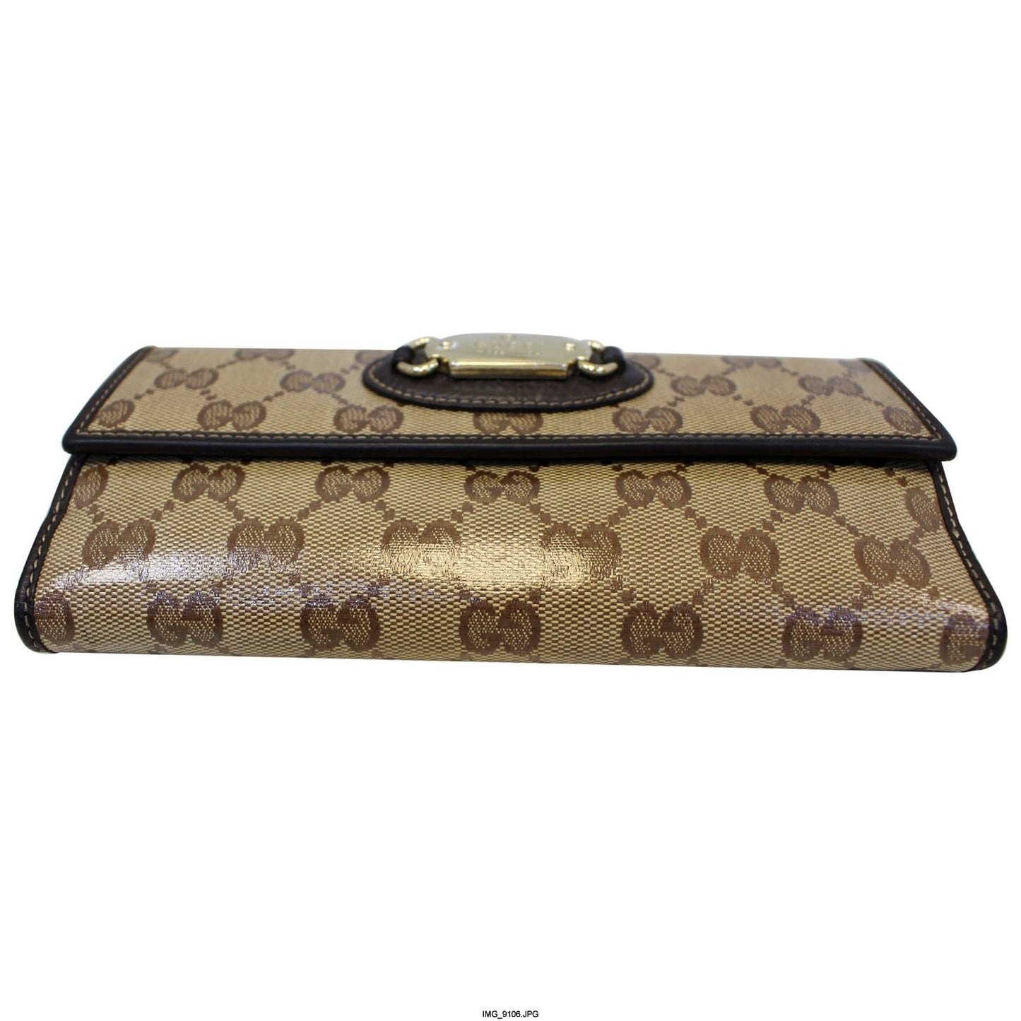 GUCCI Crystal Monogram GG Wallet 231841