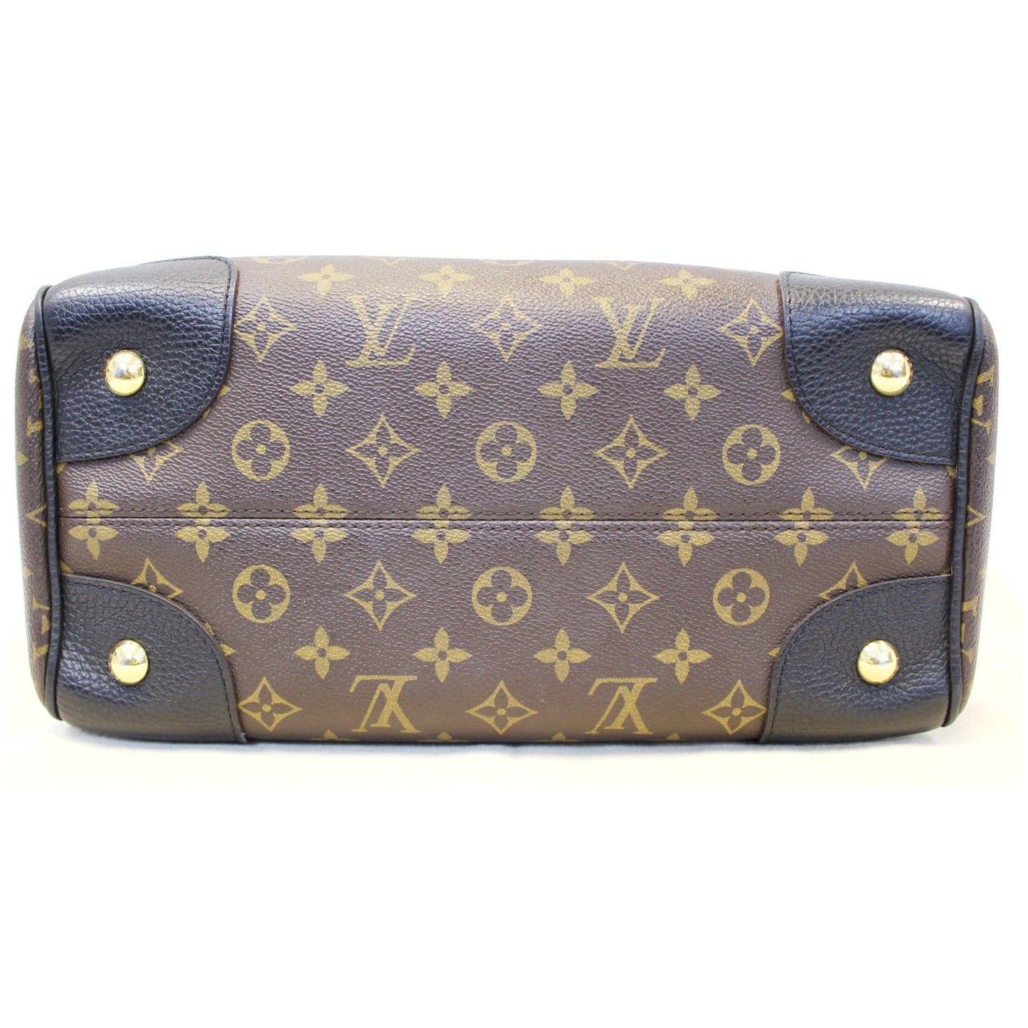 LOUIS VUITTON Retiro NM Monogram Canvas Shoulder Bag Noir