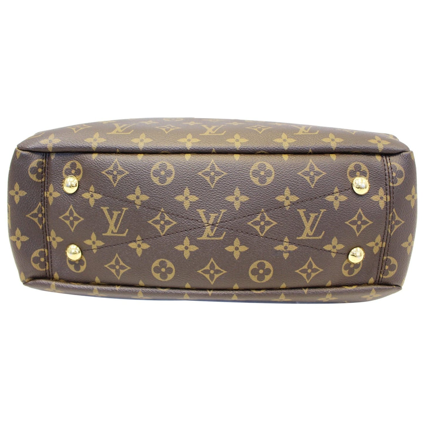LOUIS VUITTON Pallas Chain Shopper Bag Monogram Canvas Cherry