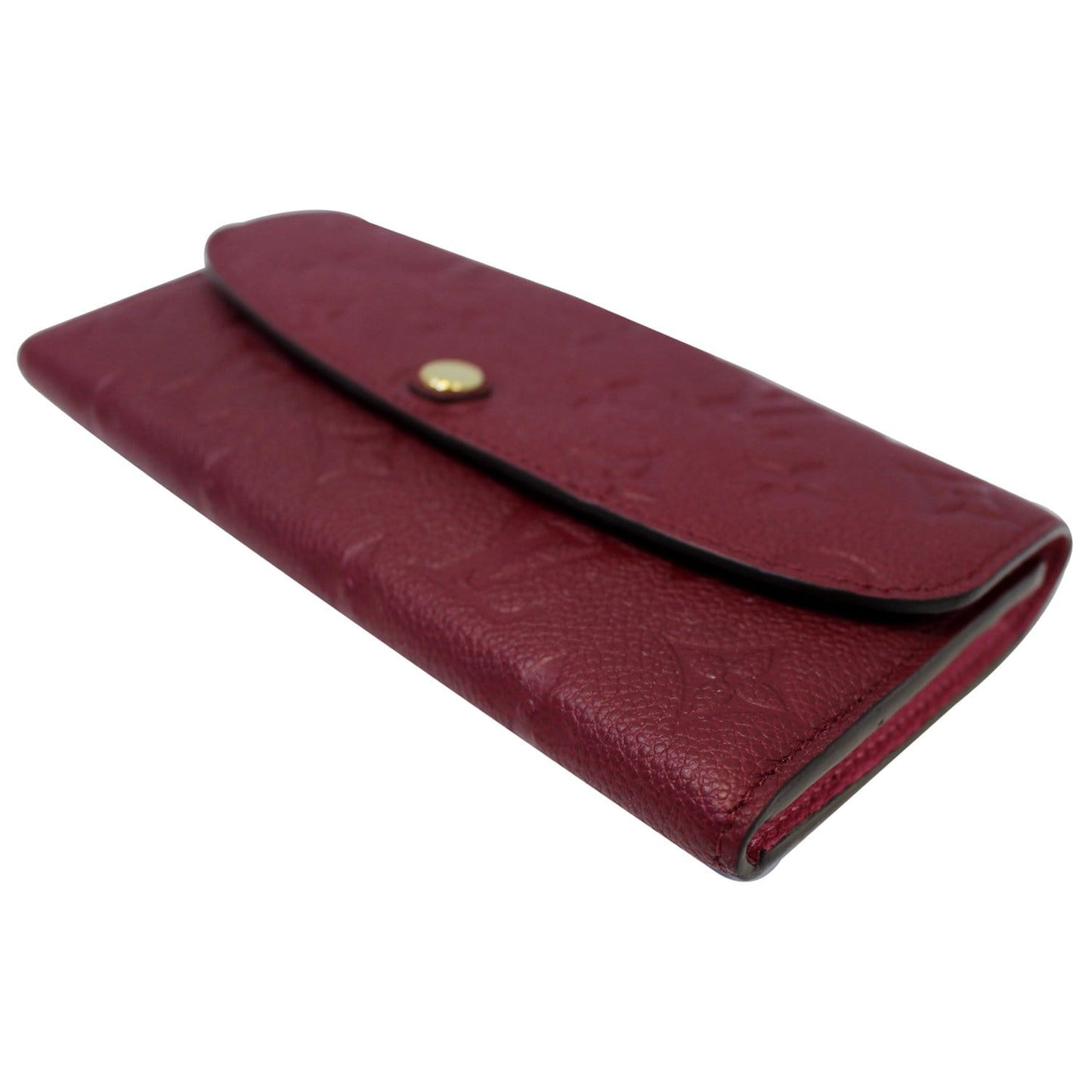 LOUIS VUITTON Emilie Monogram Empreinte Wallet Aurore
