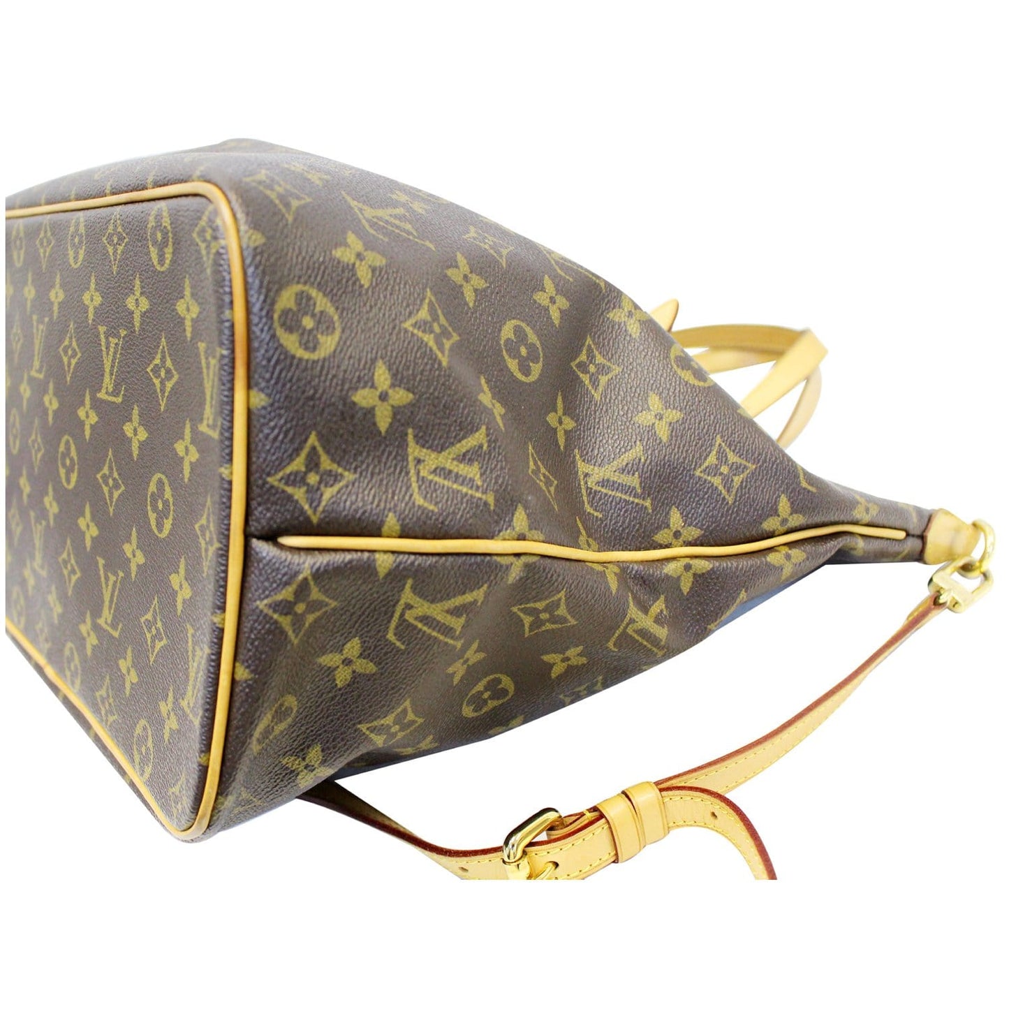 LOUIS VUITTON Palermo GM Monogram Canvas Tote Shoulder Bag Brown