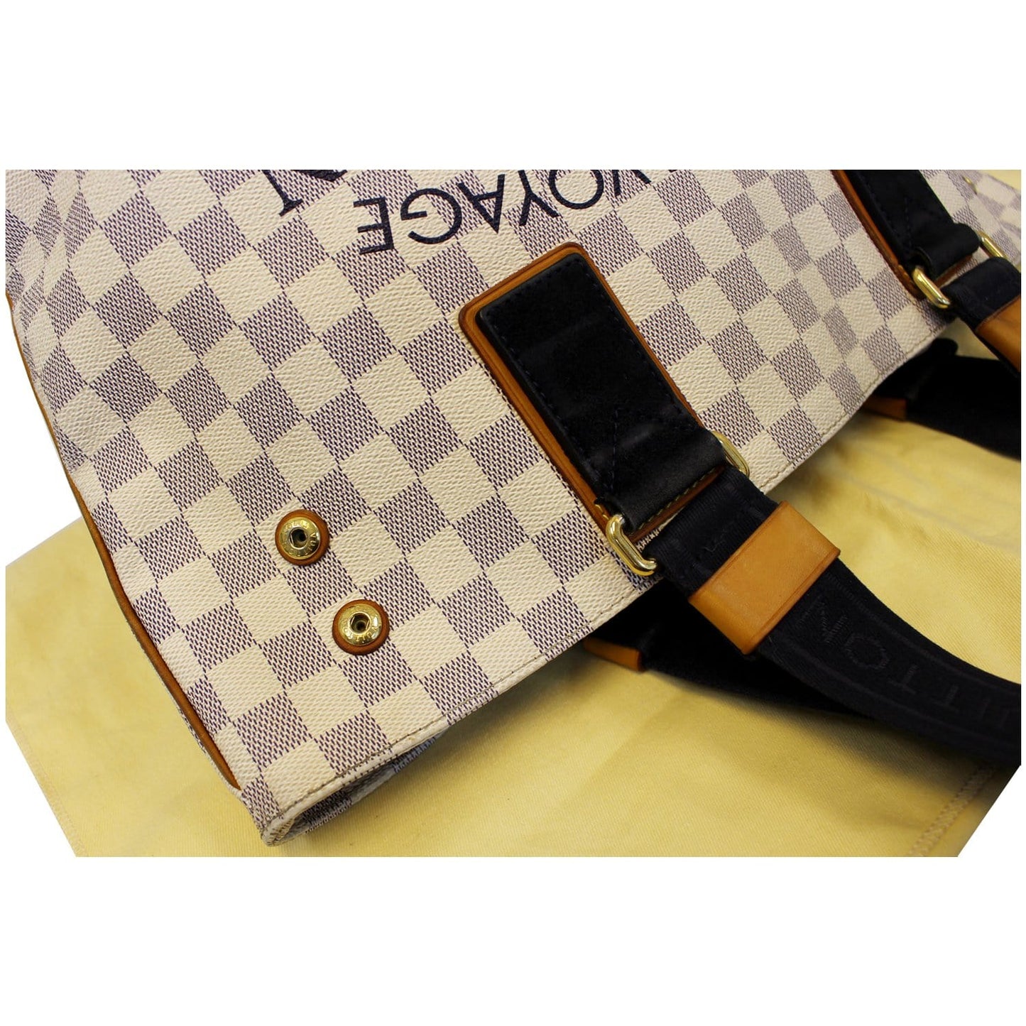 LOUIS VUITTON Cabas PM Damier Azur Beach Shoulder Bag