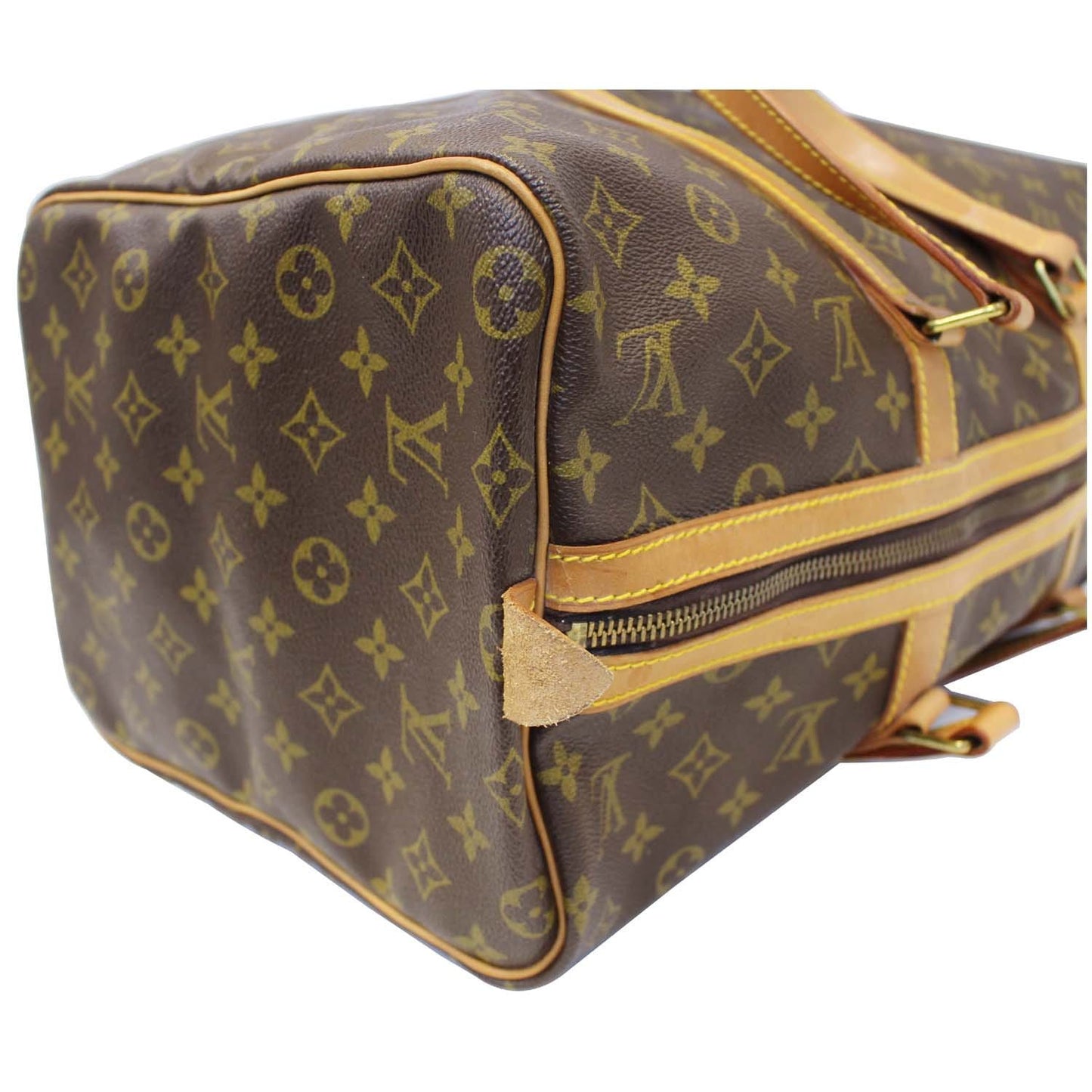 LOUIS VUITTON  Sac Souple 45 Monogram Canvas Boston Bag