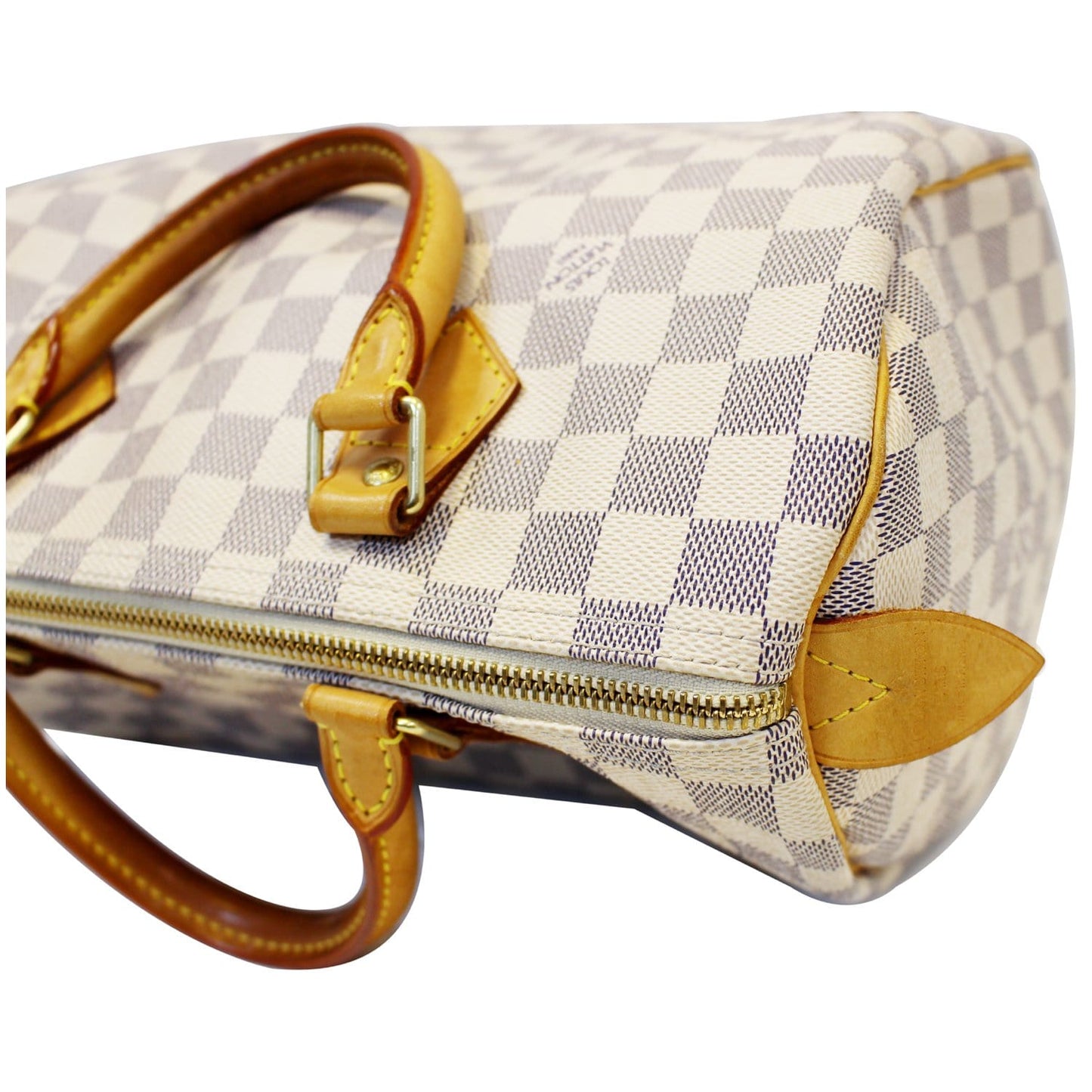 LOUIS VUITTON  Speedy 30 Damier Azur Satchel Handbag