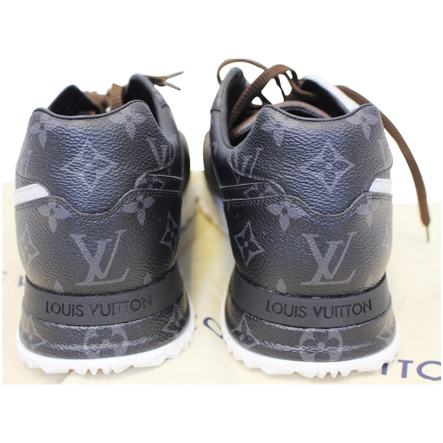 LOUIS VUITTON Runaway Monogram Sneakers Tri-Color US 10