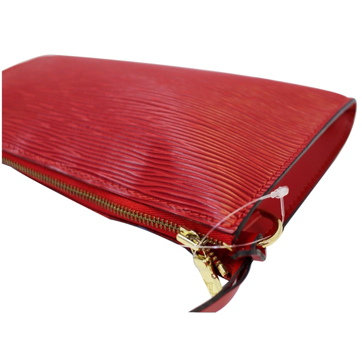 LOUIS VUITTON Epi Leather Red Pochette Accessoires Pouch