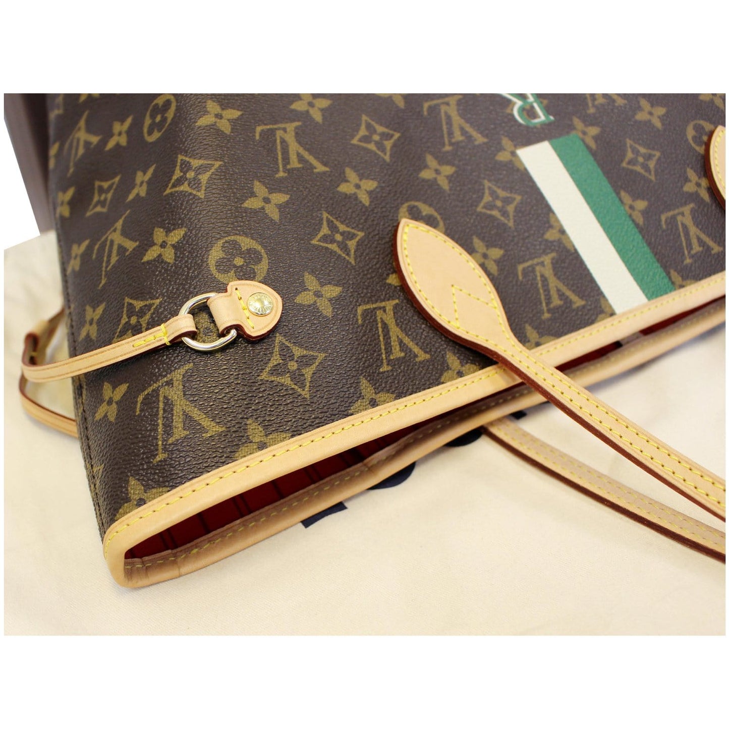 LOUIS VUITTON NEVERFULL MM MON MONOGRAM CANVAS TOTE BAG