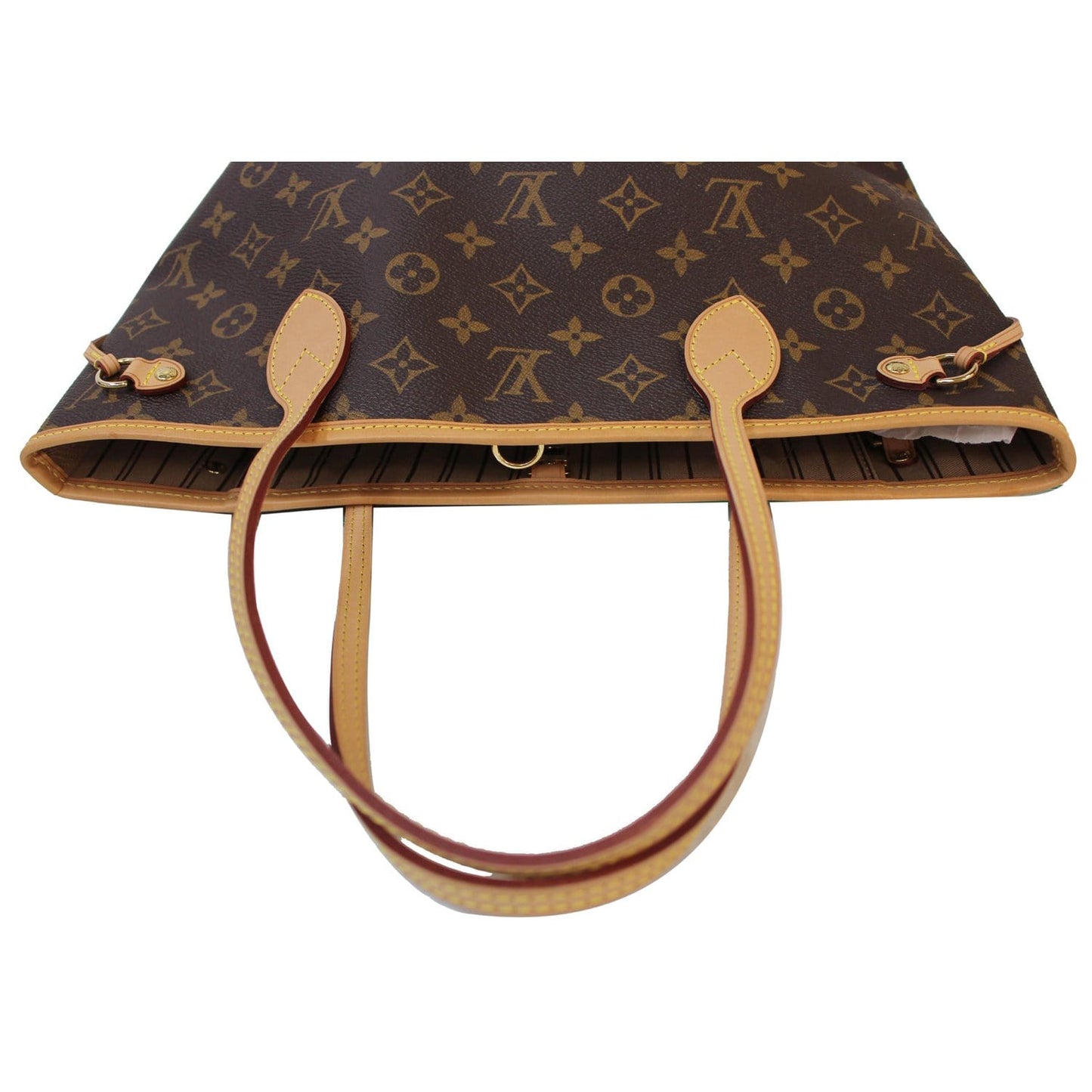 LOUIS VUITTON Neverfull PM Monogram Canvas Shoulder Bag Brown