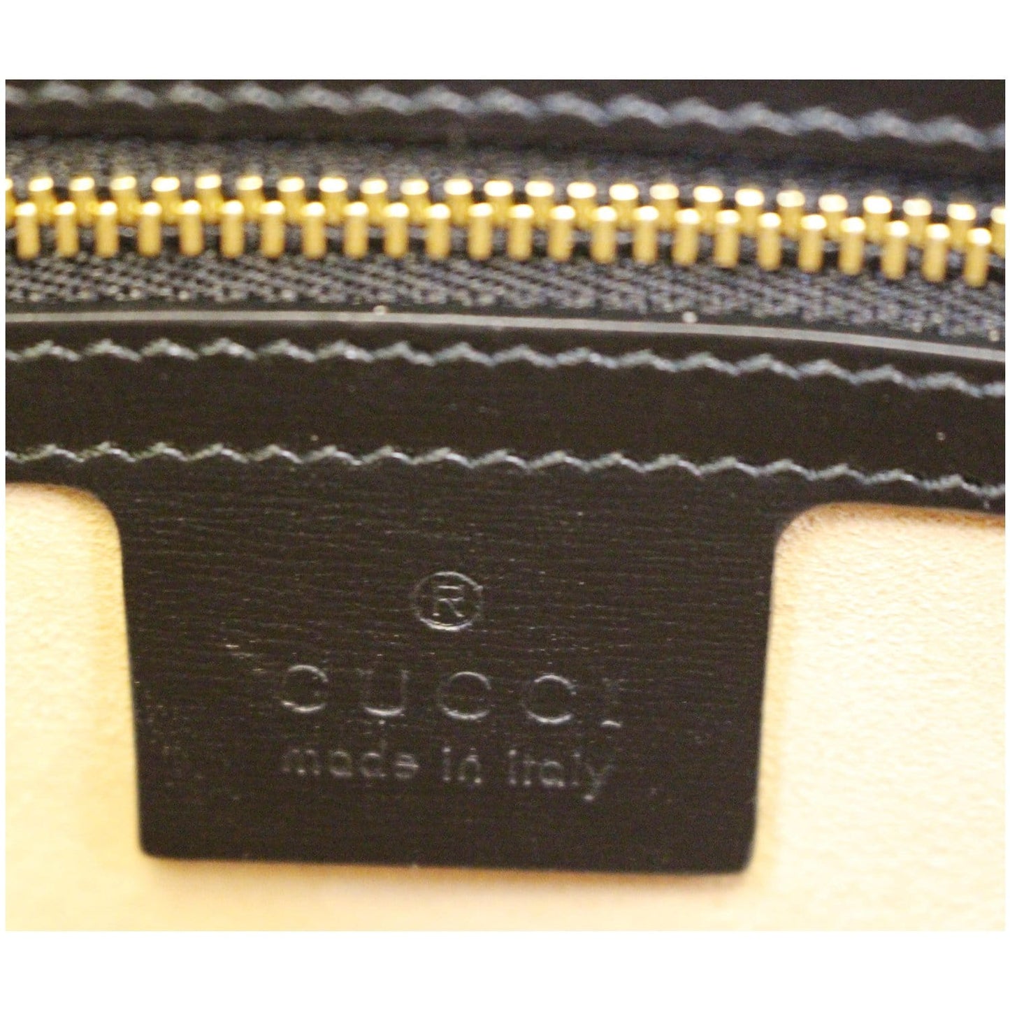 GUCCI Arli Medium Calfskin Leather Shoulder Bag 568857 Black