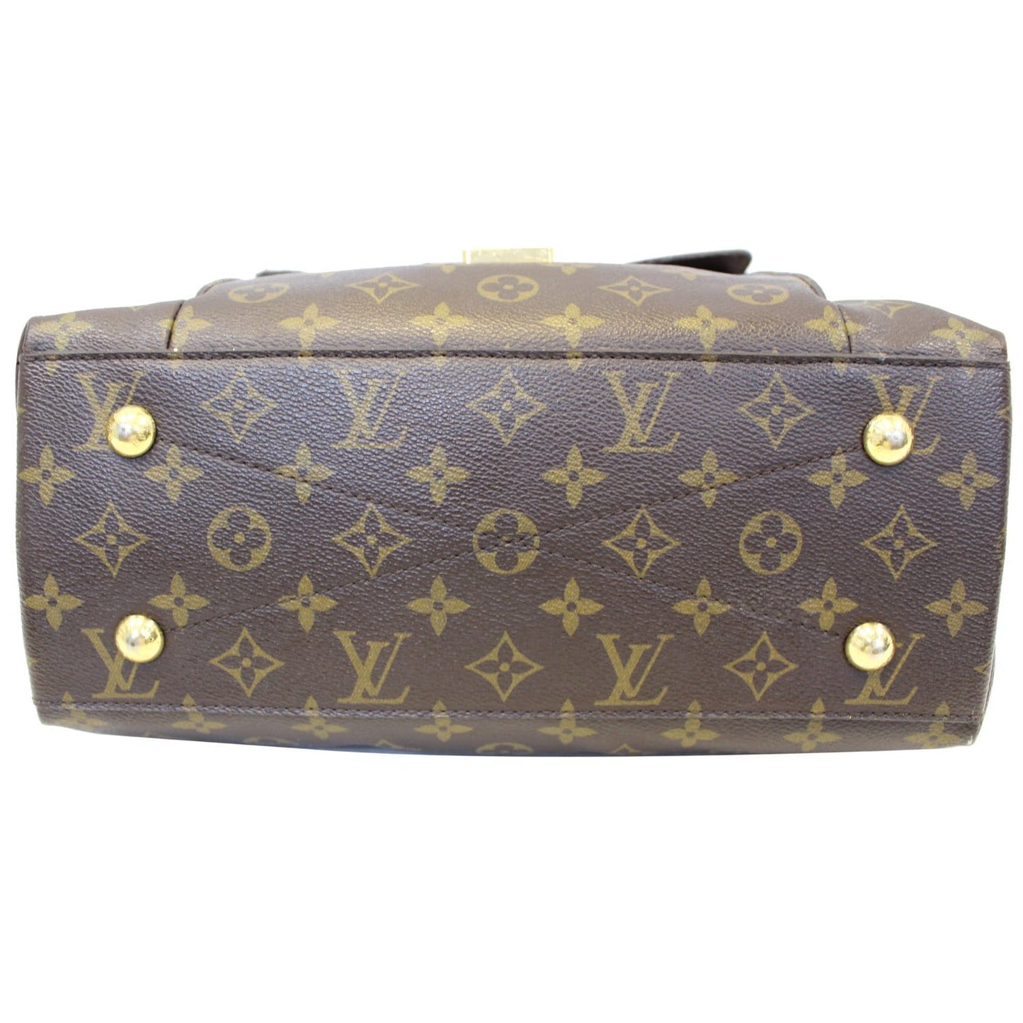 LOUIS VUITTON Metis Monogram Canvas Hobo Shoulder Bag Brown