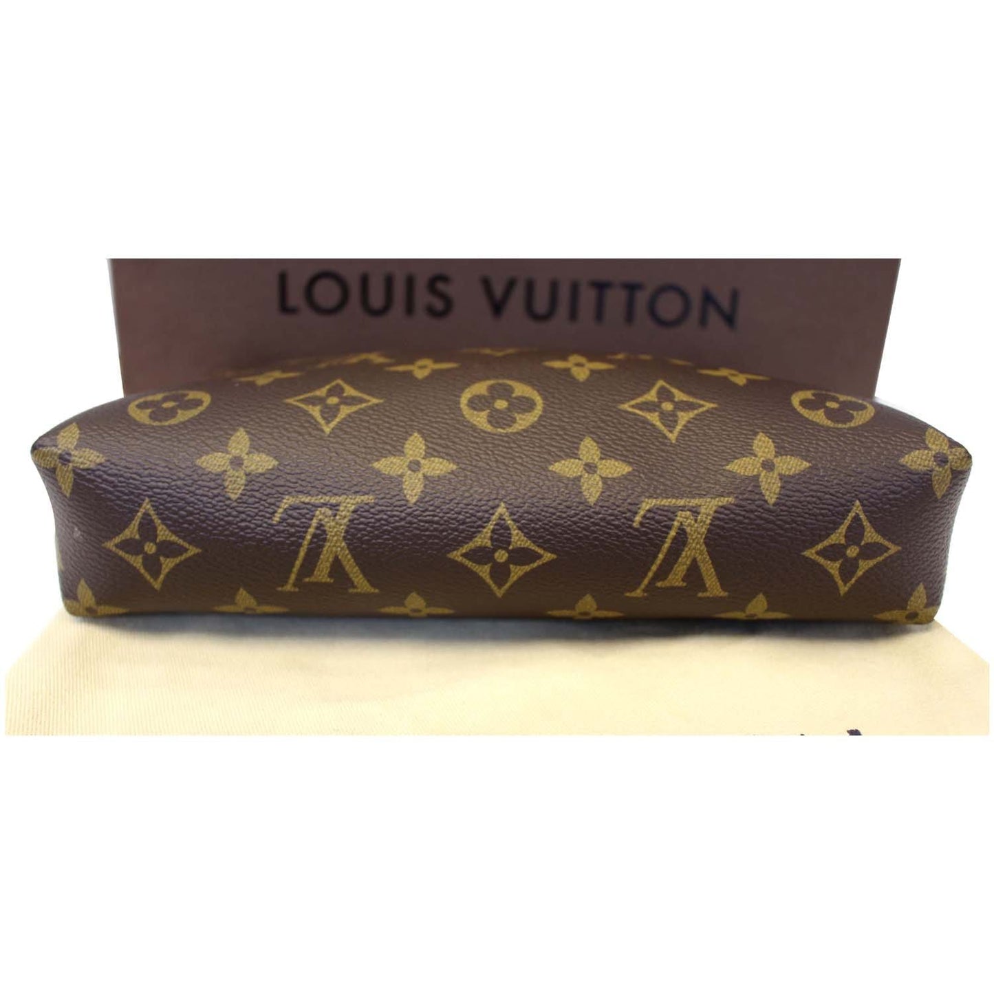 LOUIS VUITTON Pallas Monogram Canvas Clutch Crossbody Bag
