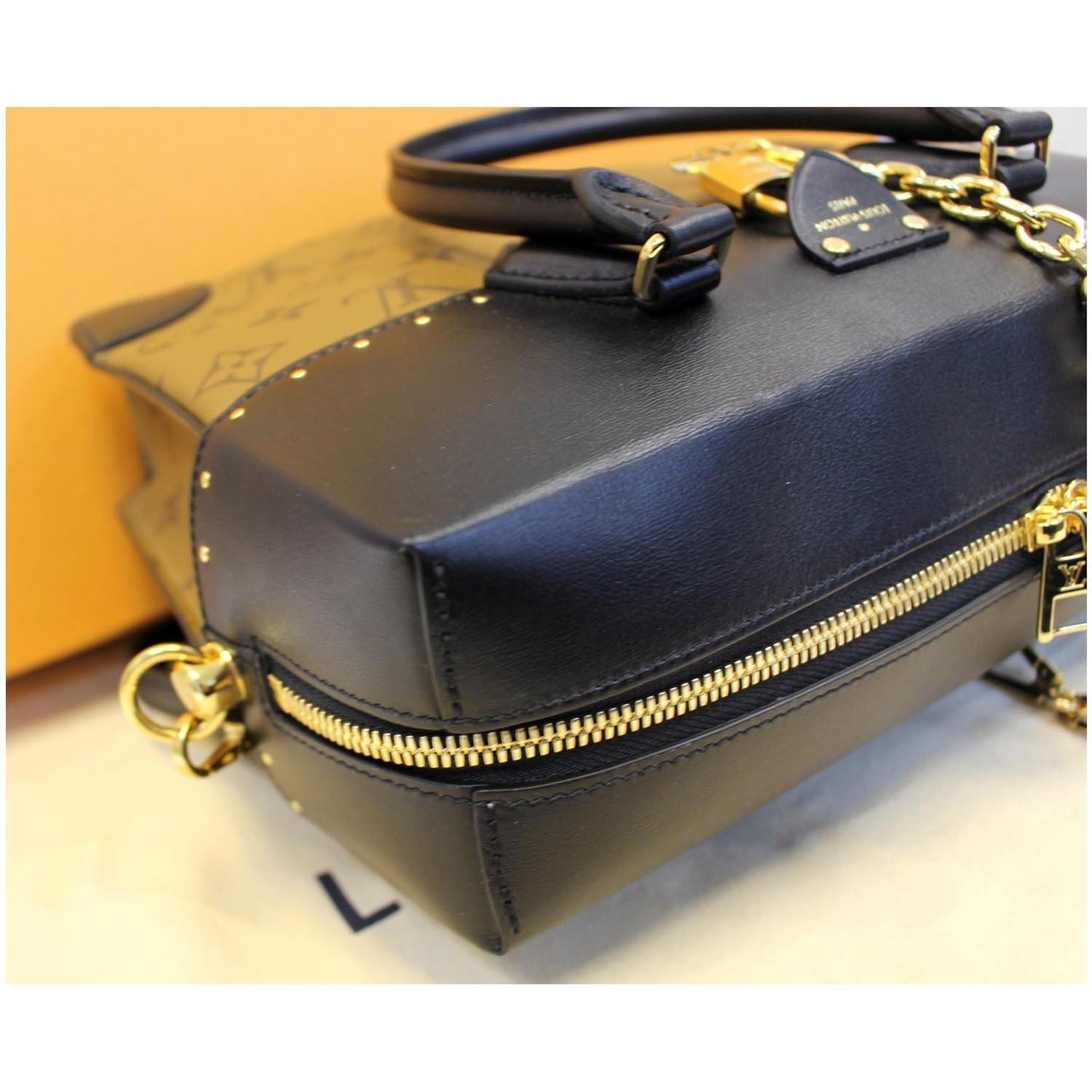 LOUIS VUITTON City Malle MM Reverse Monogram Shoulder Handbag