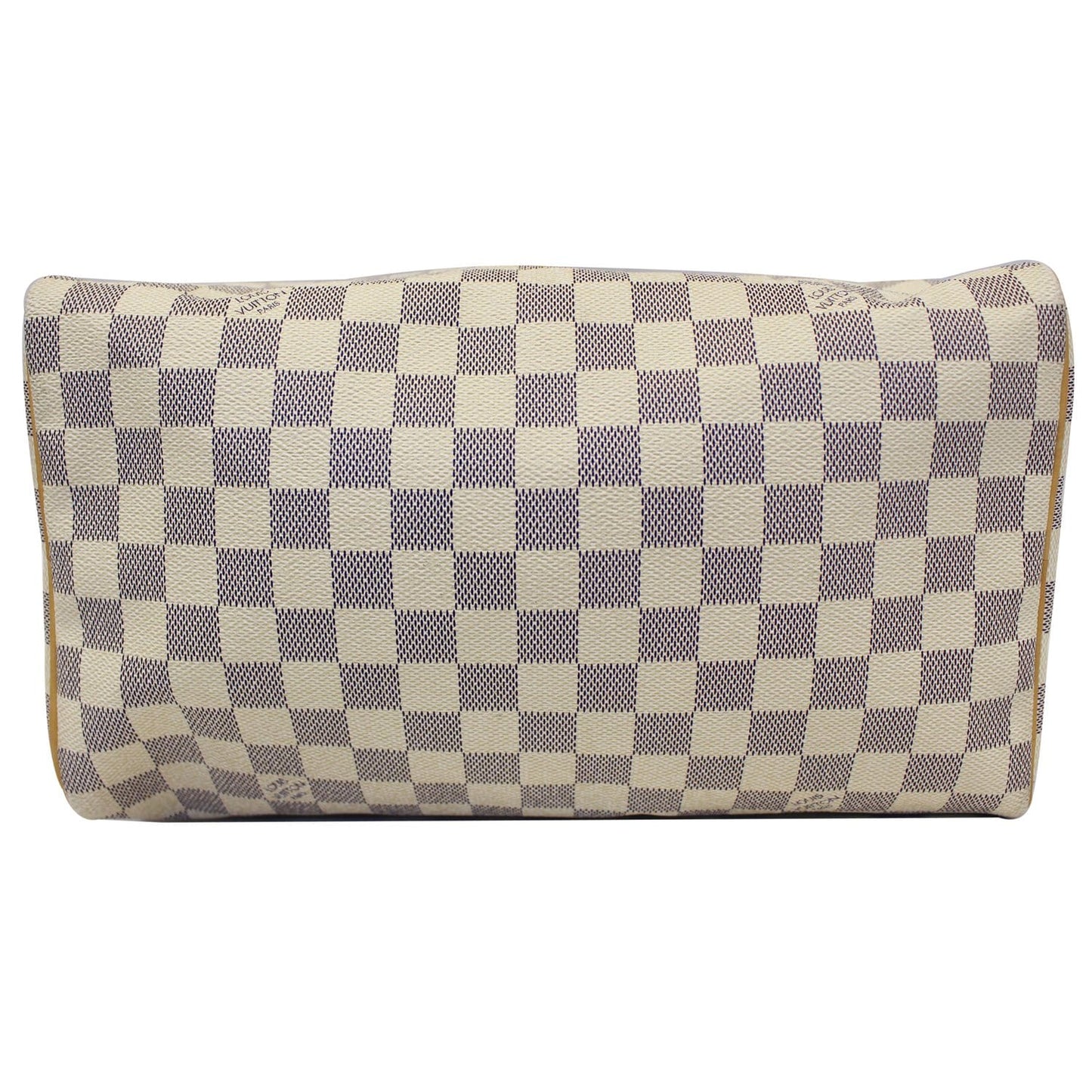 LOUIS VUITTON Speedy 30 Damier Azur Satchel Handbag