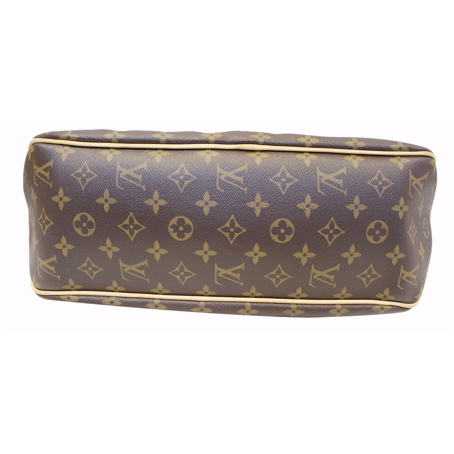 LOUIS VUITTON Delightful MM NM Monogram Canvas Tote Shoulder Bag Brown