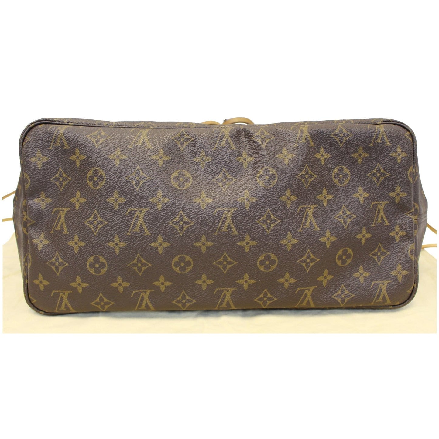 LOUIS VUITTON Neverfull GM Monogram Canvas Tote Shoulder Bag Brown