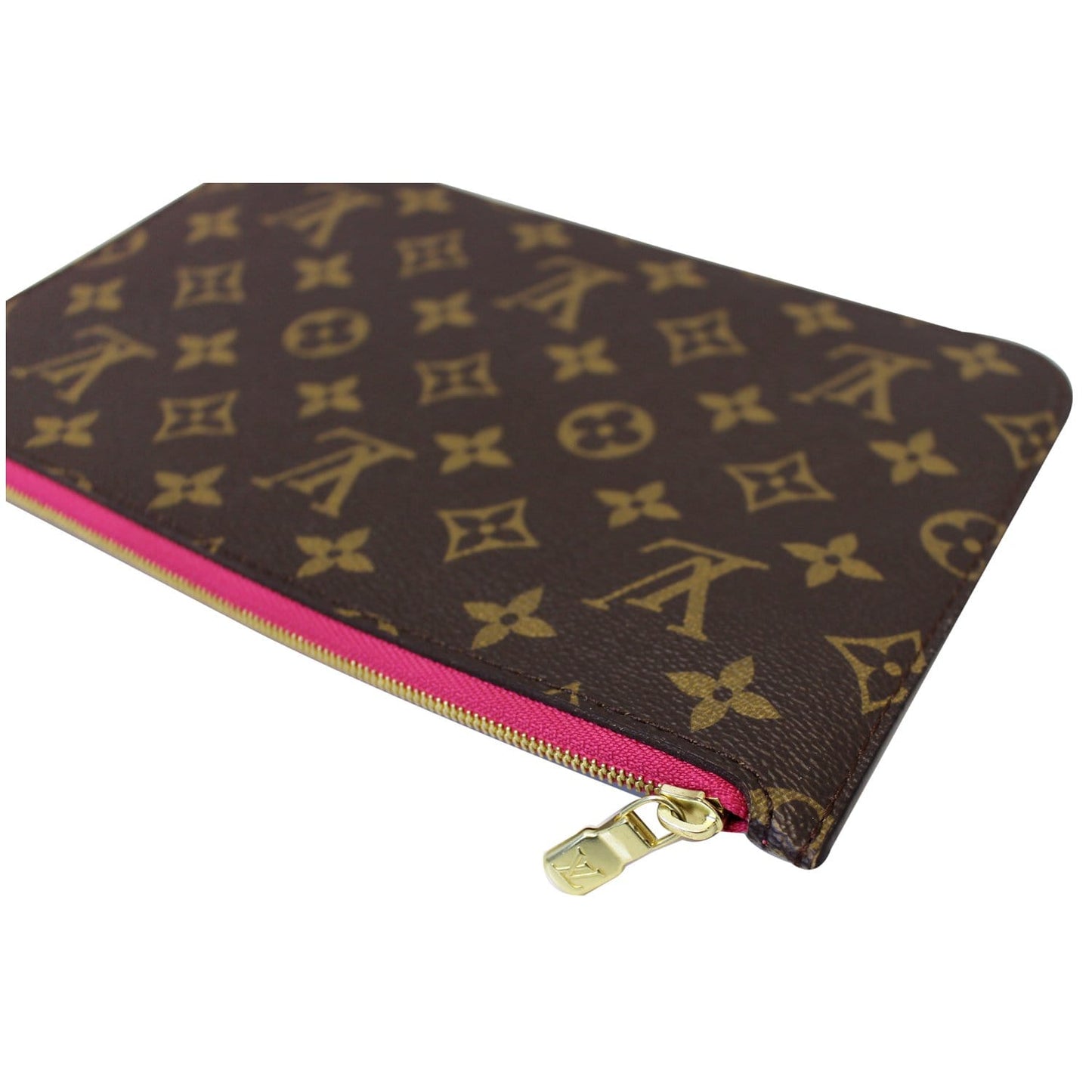 LOUIS VUITTON Pochette Wristlet Pouch Monogram Canvas Neverfull