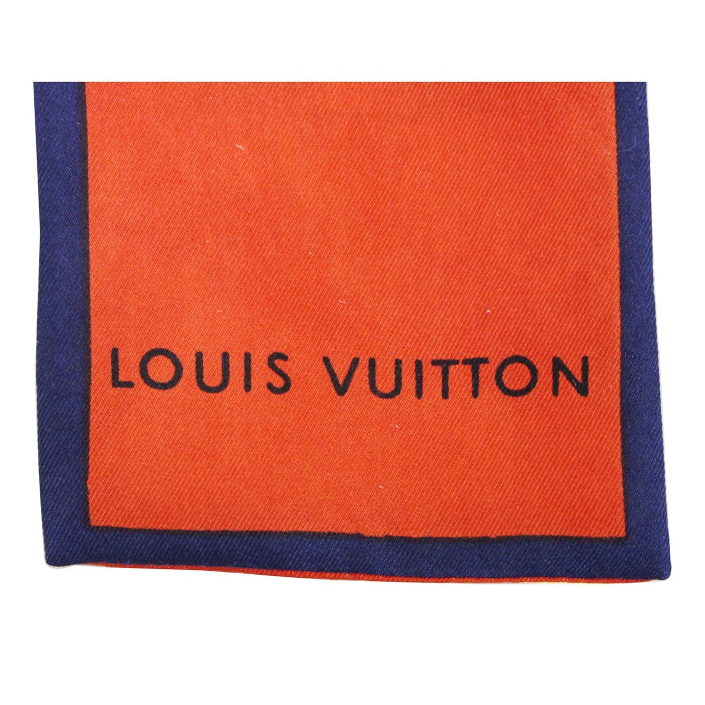 LOUIS VUITTON Silk Monogram Trunks Bandeau Brown