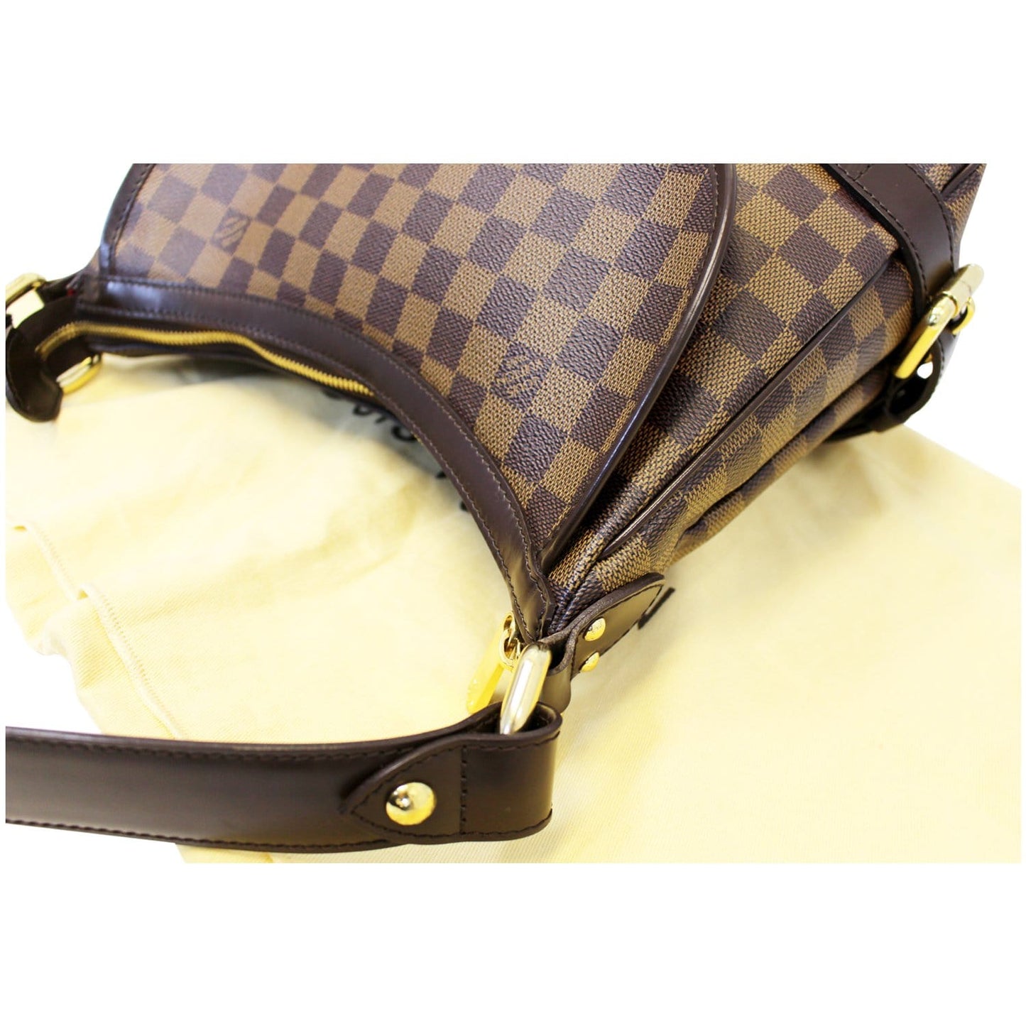 LOUIS VUITTON Highbury Damier Ebene Shoulder Handbag