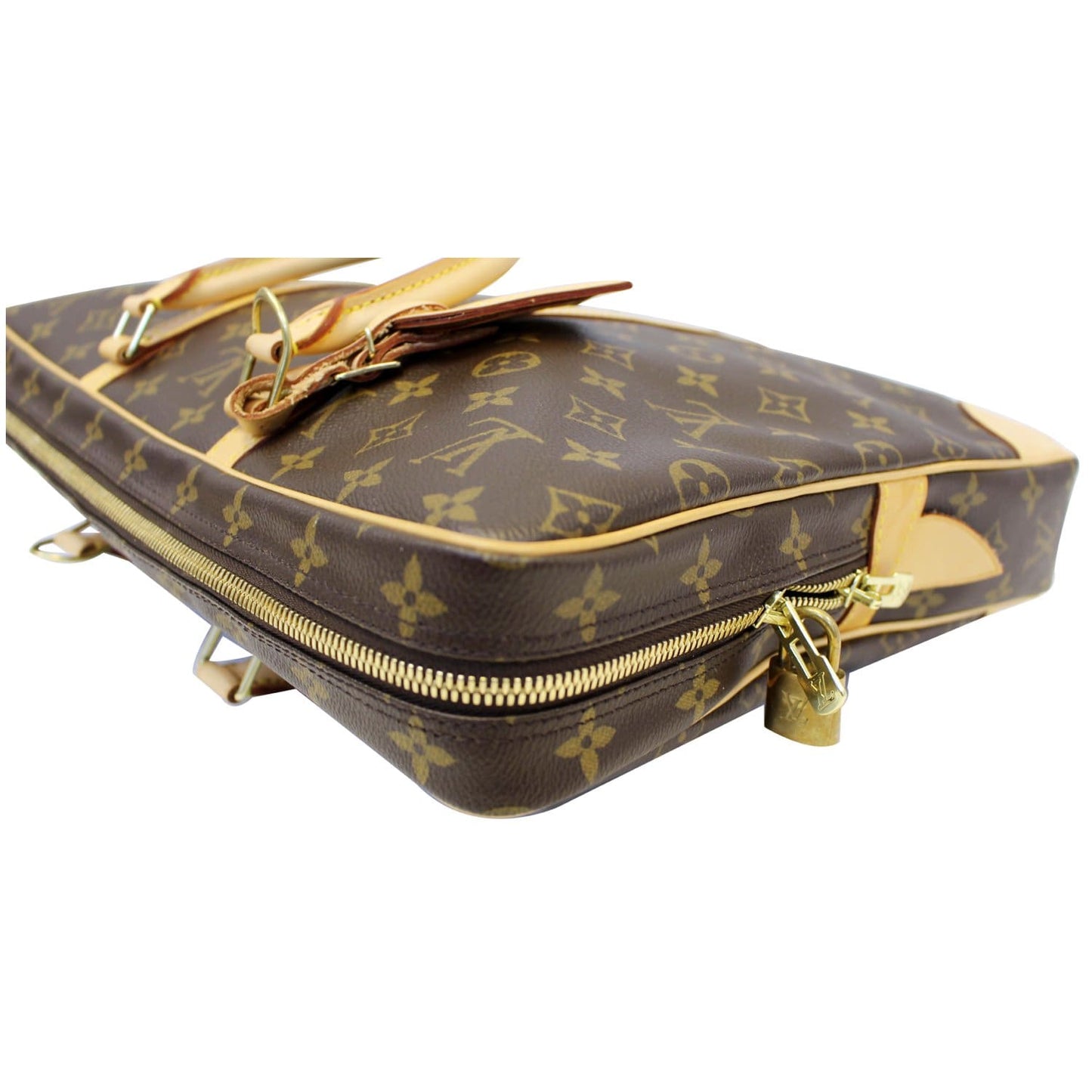 LOUIS VUITTON Porte-Documents Voyage Monogram Canvas Briefcase Bag