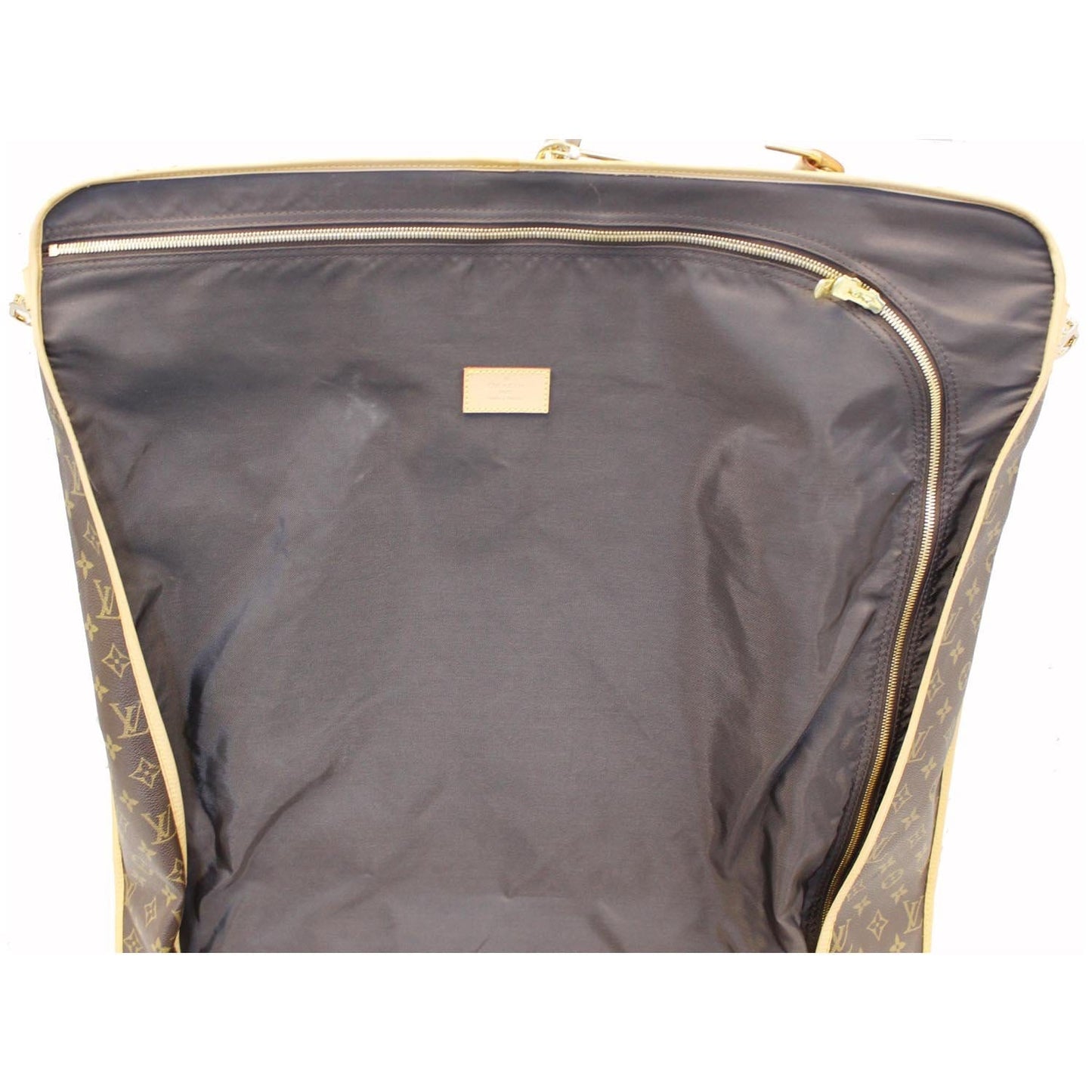 LOUIS VUITTON Monogram Canvas Garment Carrier Bag Brown