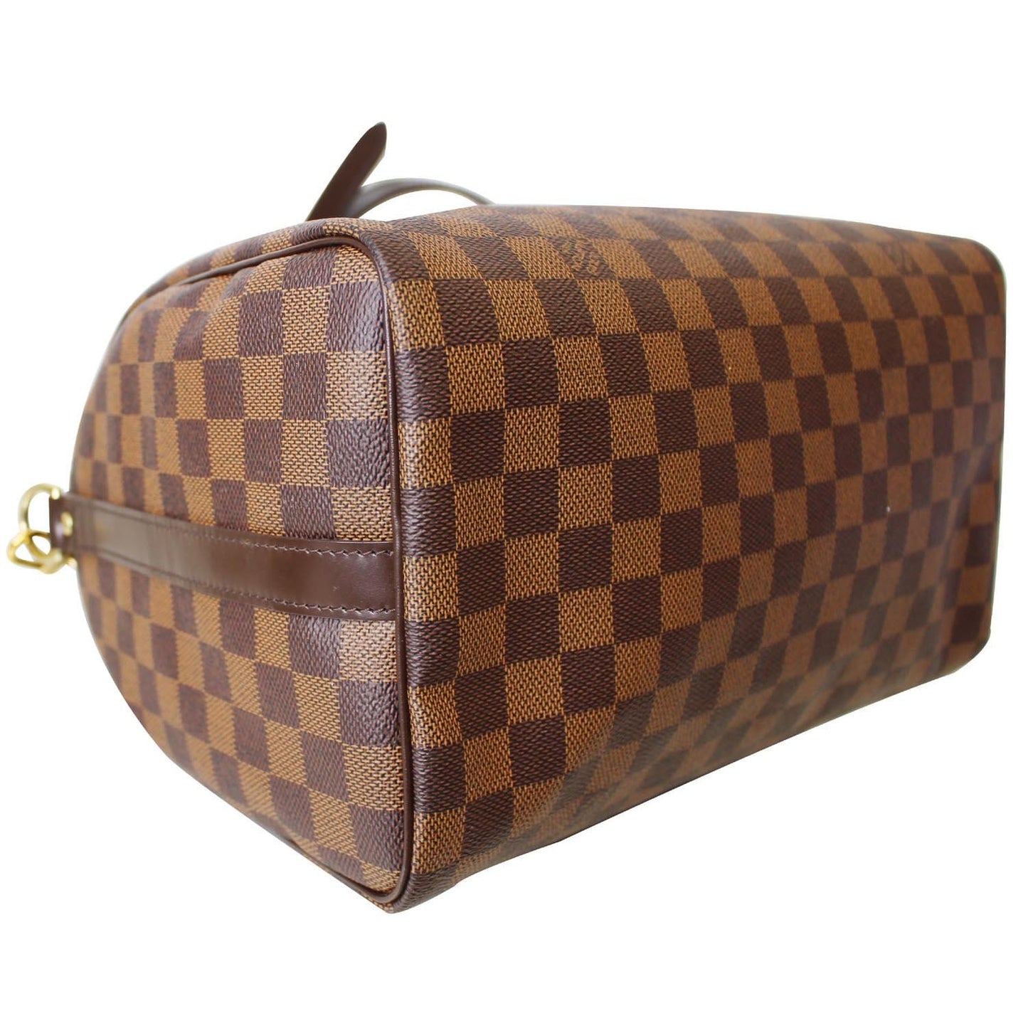 LOUIS VUITTON Speedy 30 Bandouliere Damier Ebene Shoulder Bag Brown