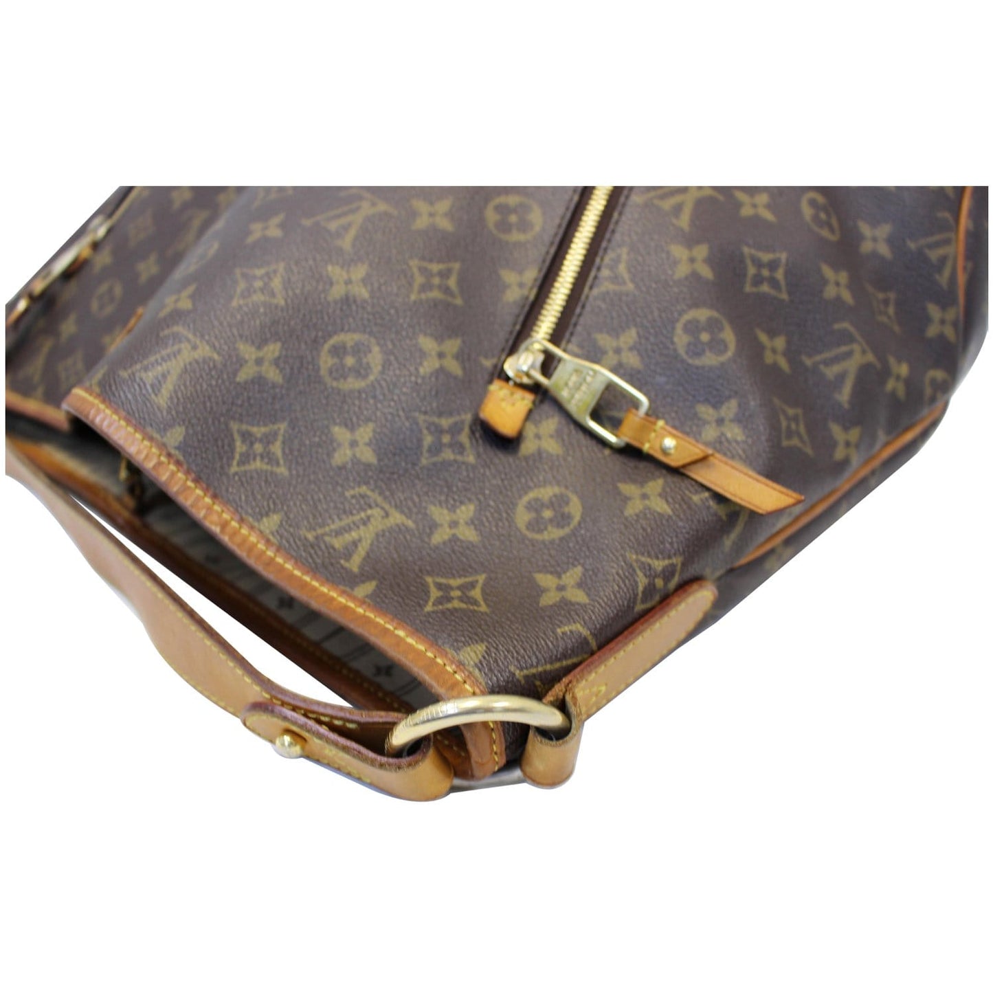 LOUIS VUITTON Delightful GM Monogram Canvas Shoulder Bag Brown