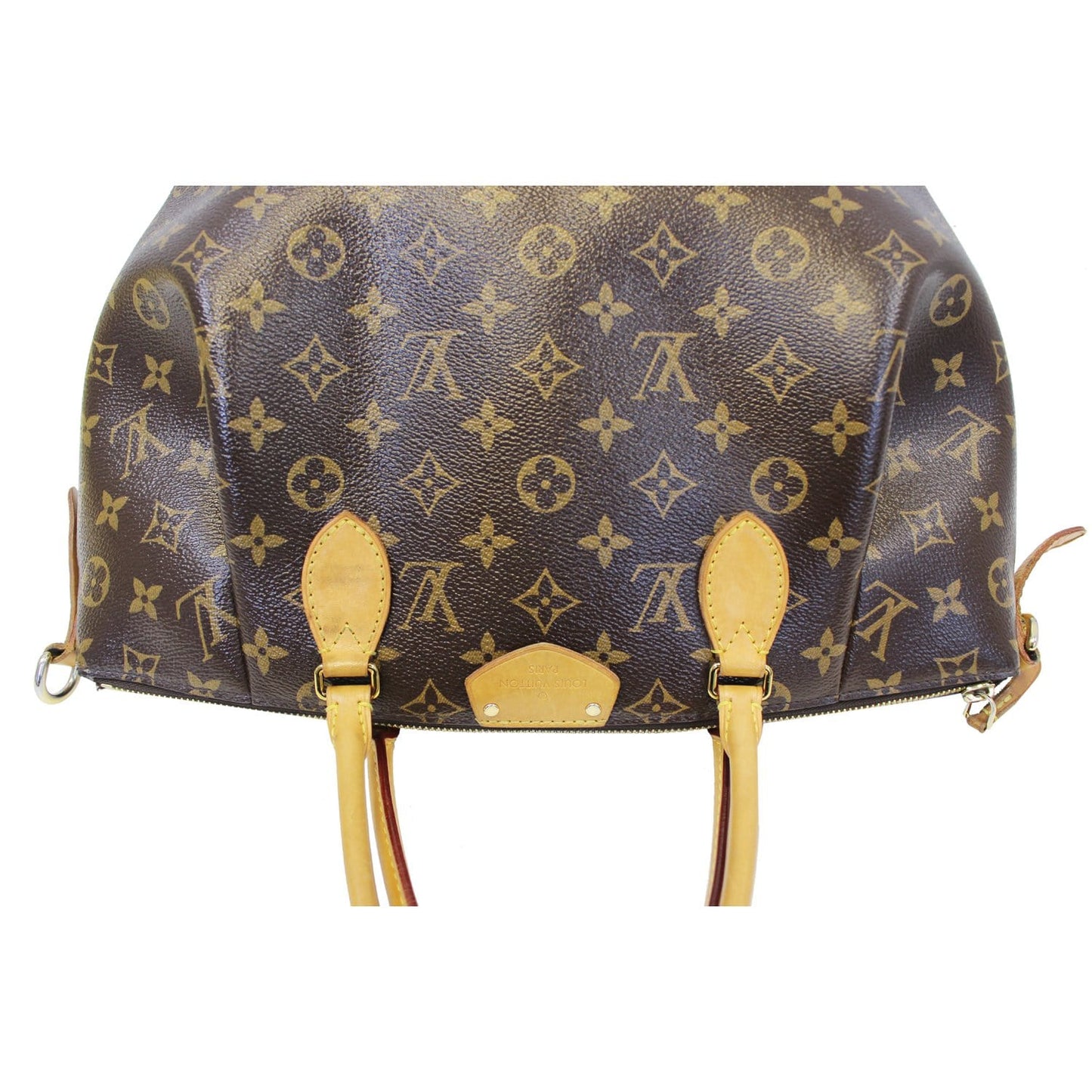 LOUIS VUITTON Turenne MM Monogram Canvas 2 Way Shoulder Bag Brown