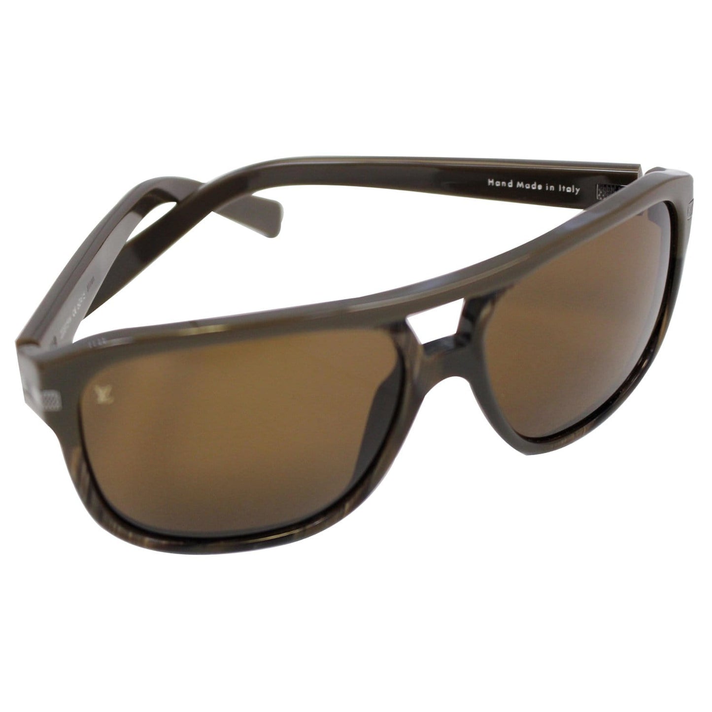 LOUIS VUITTON Possession Pilote Sunglasses Brown Z0315W