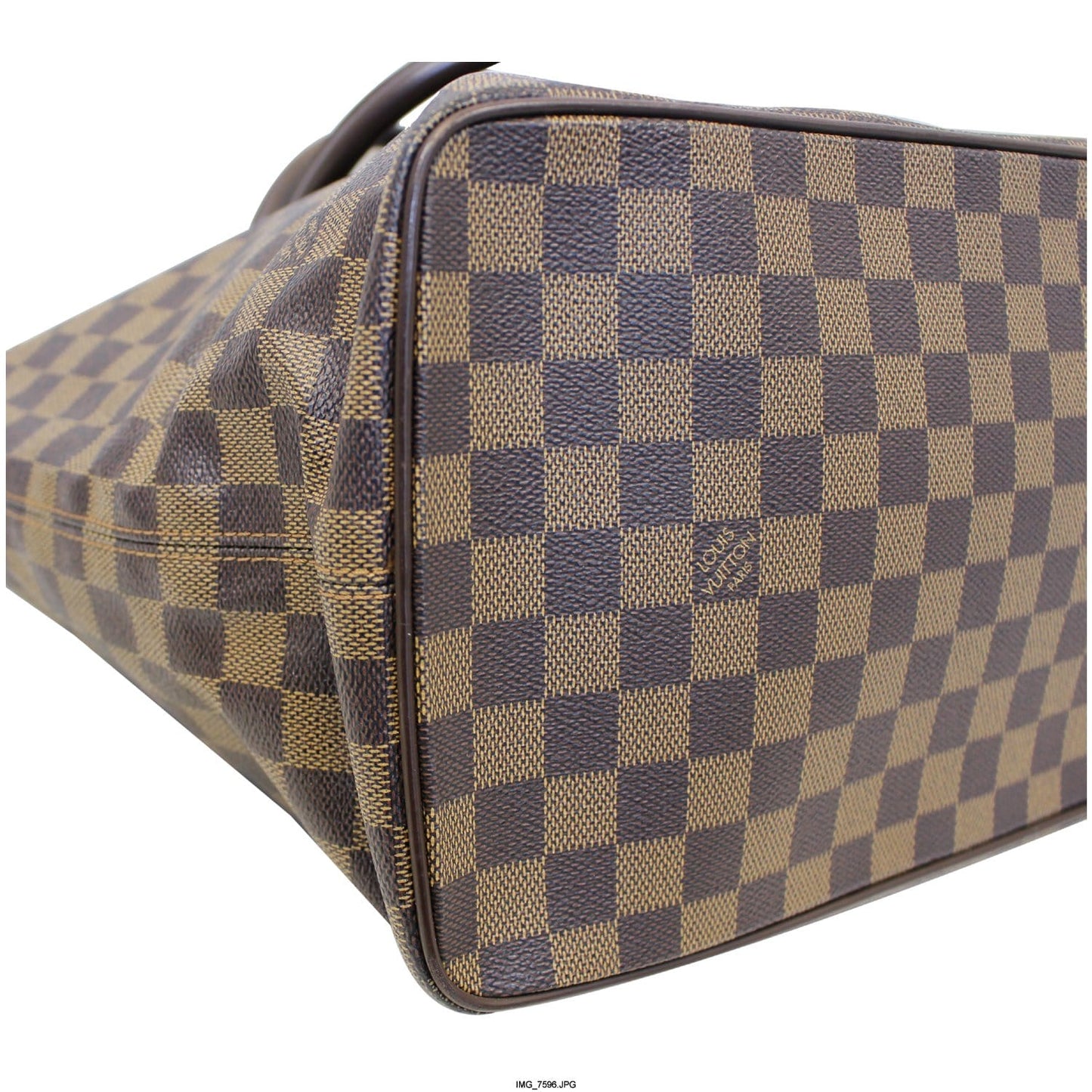 LOUIS VUITTON Saleya MM Damier Ebene Shoulder Bag