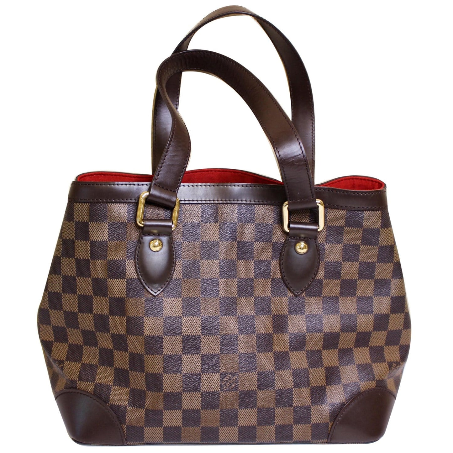 LOUIS VUITTON Hampstead PM Damier Ebene Shoulder Bag Brown