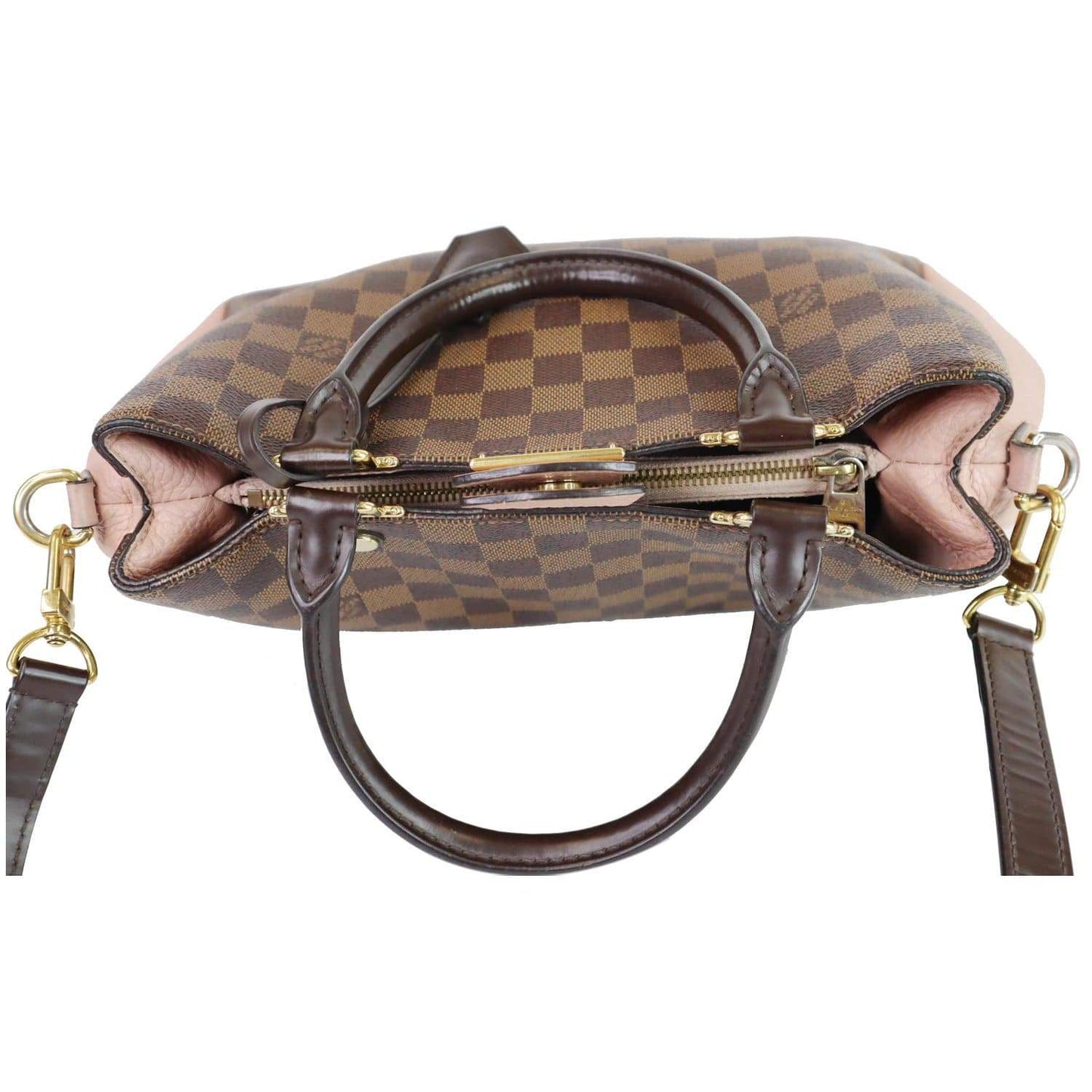 LOUIS VUITTON Brittany Damier Ebene Shoulder Bag Brown - 25% OFF