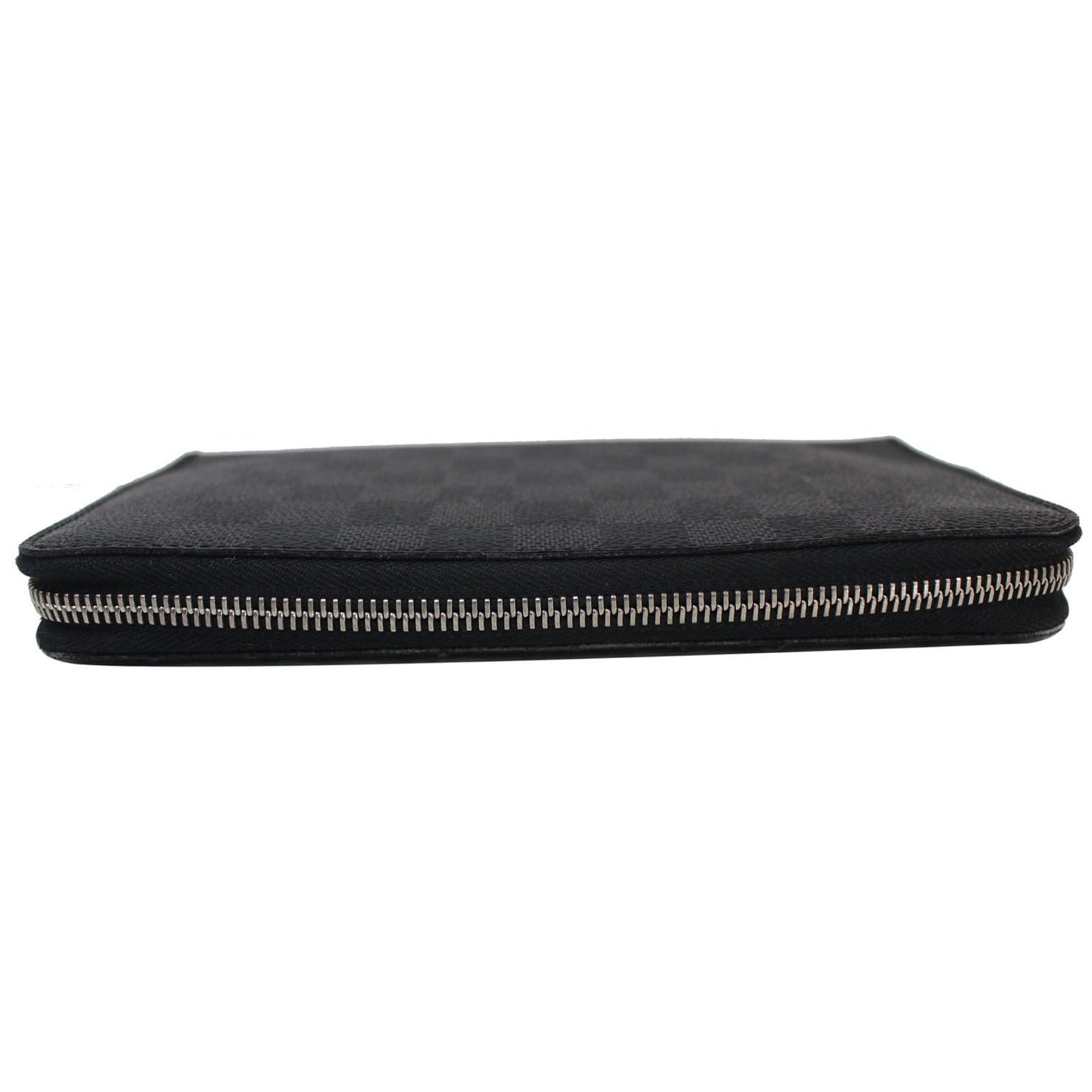 LOUIS VUITTON Zippy Organizer Damier Graphite Wallet Black