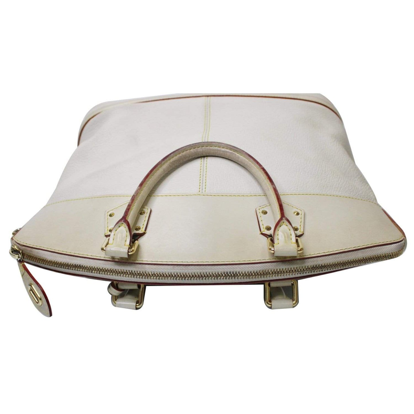 LOUIS VUITTON Lockit MM Suhali Leather Tote Bag Ivory - Last Call