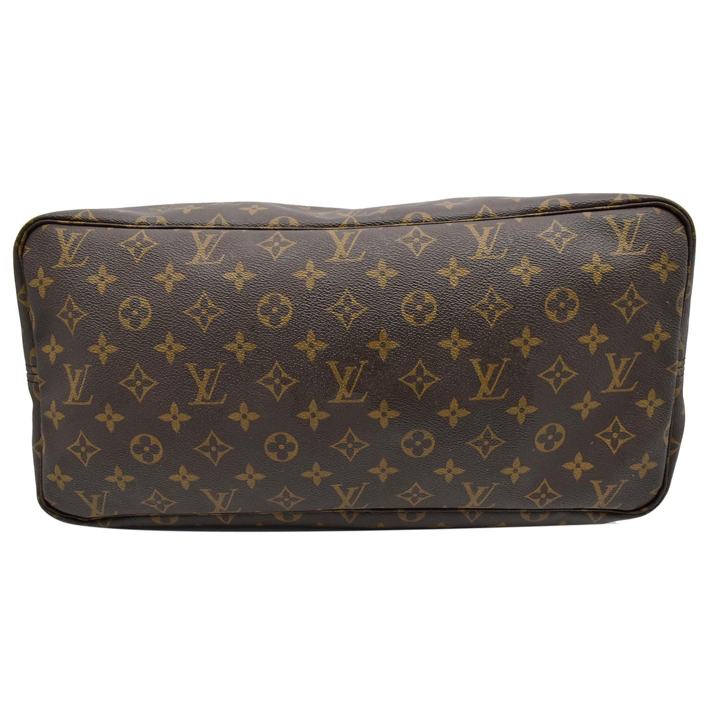 LOUIS VUITTON Neverfull GM Monogram Canvas Tote Bag Brown